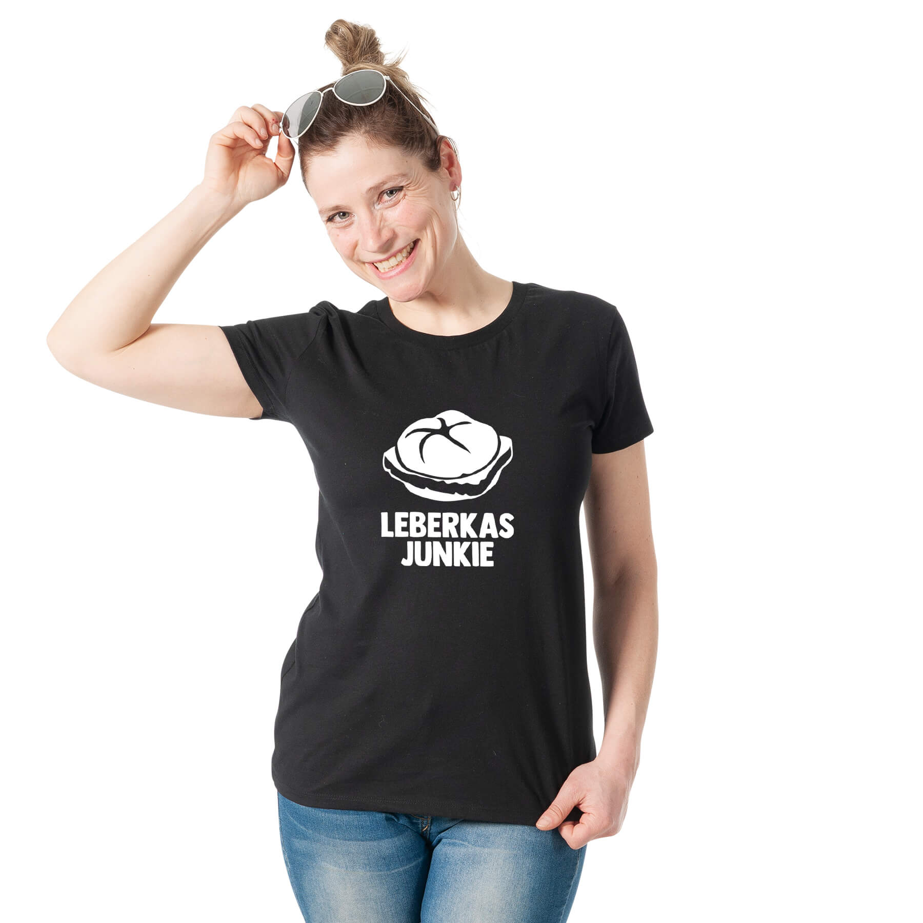damen-shirt-leberkasjunkie-schwarzN7ffkGfurI6Qe
