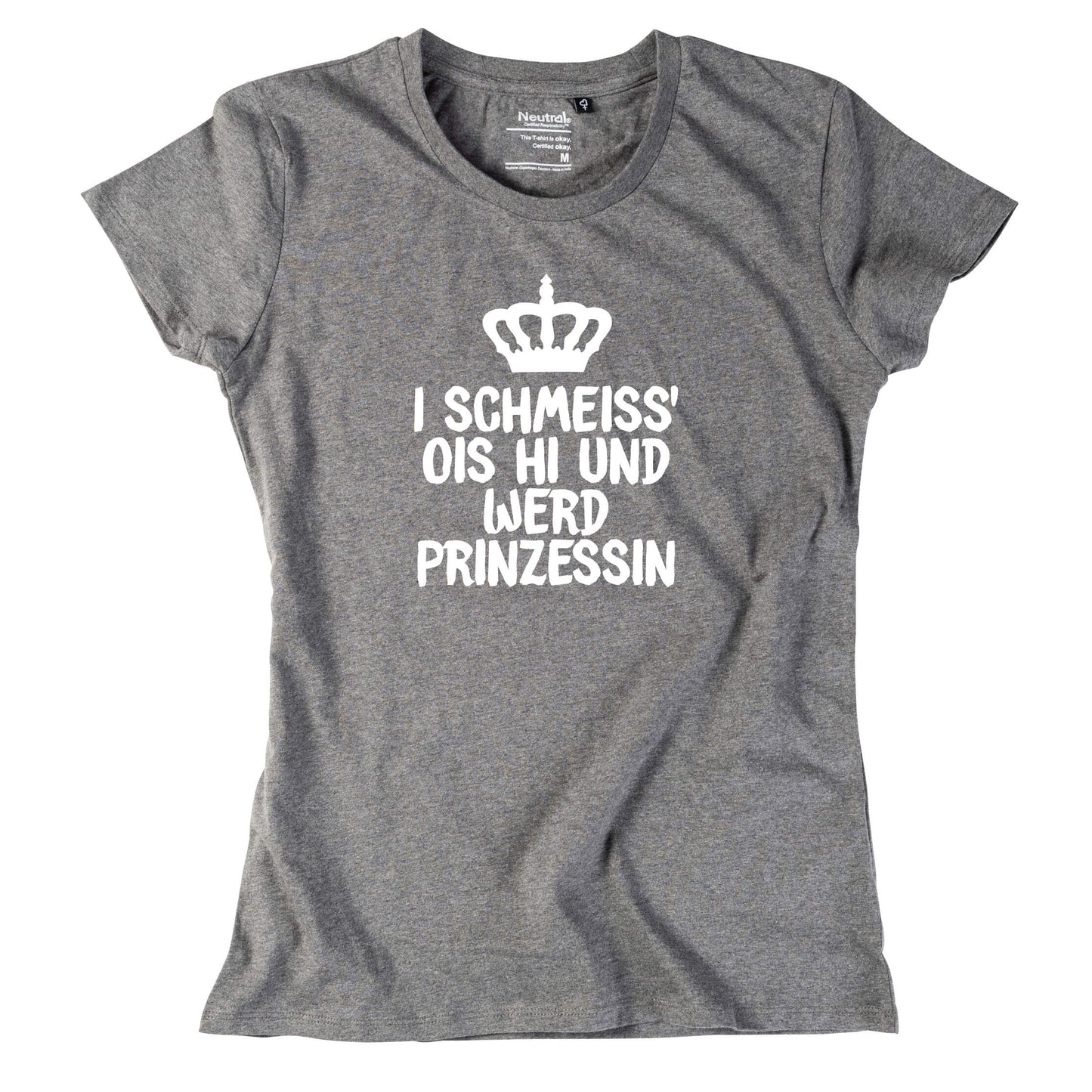 Damen - Shirt "Prinzessin" - meinherzschlag.de