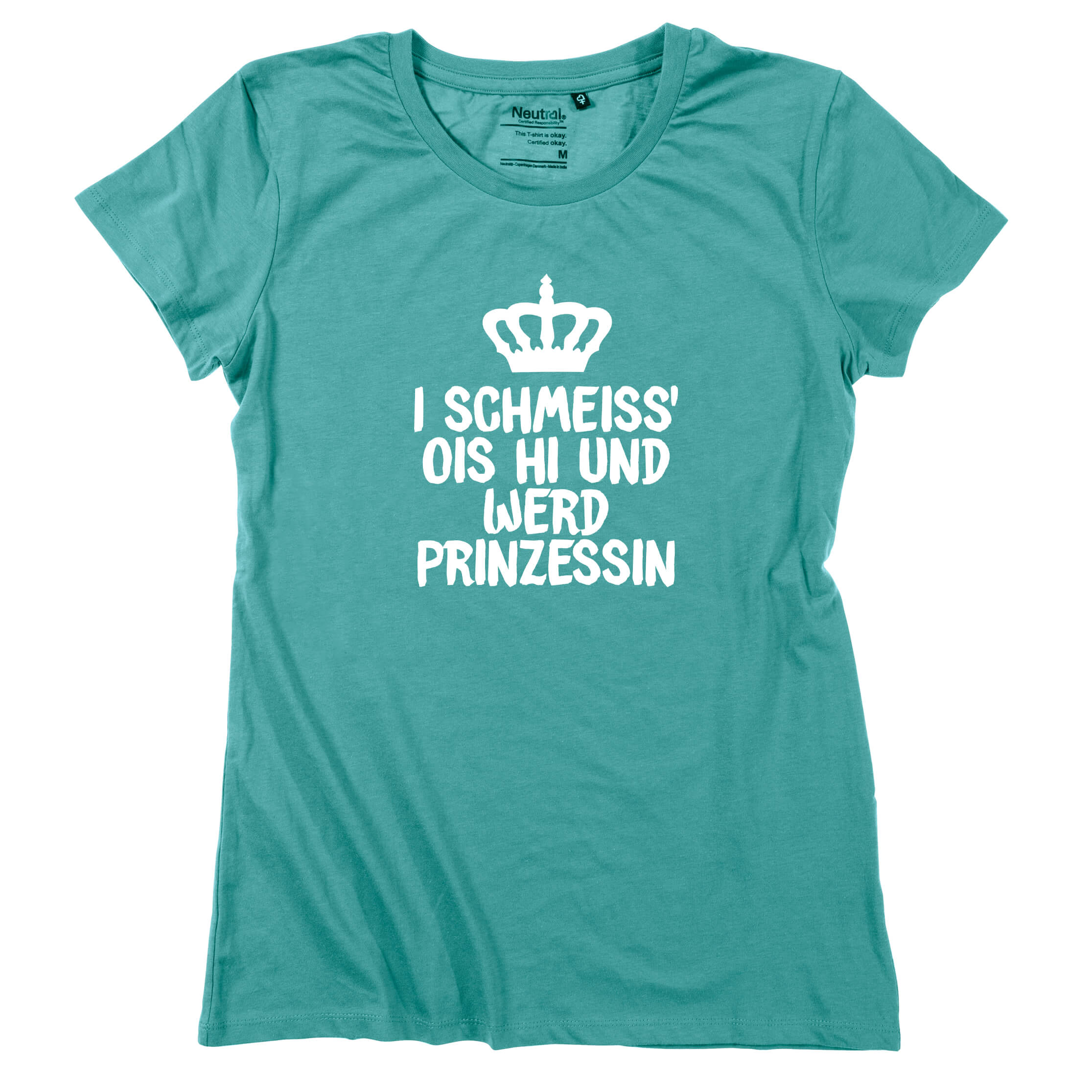damen-shirt-prinzessin-petrol