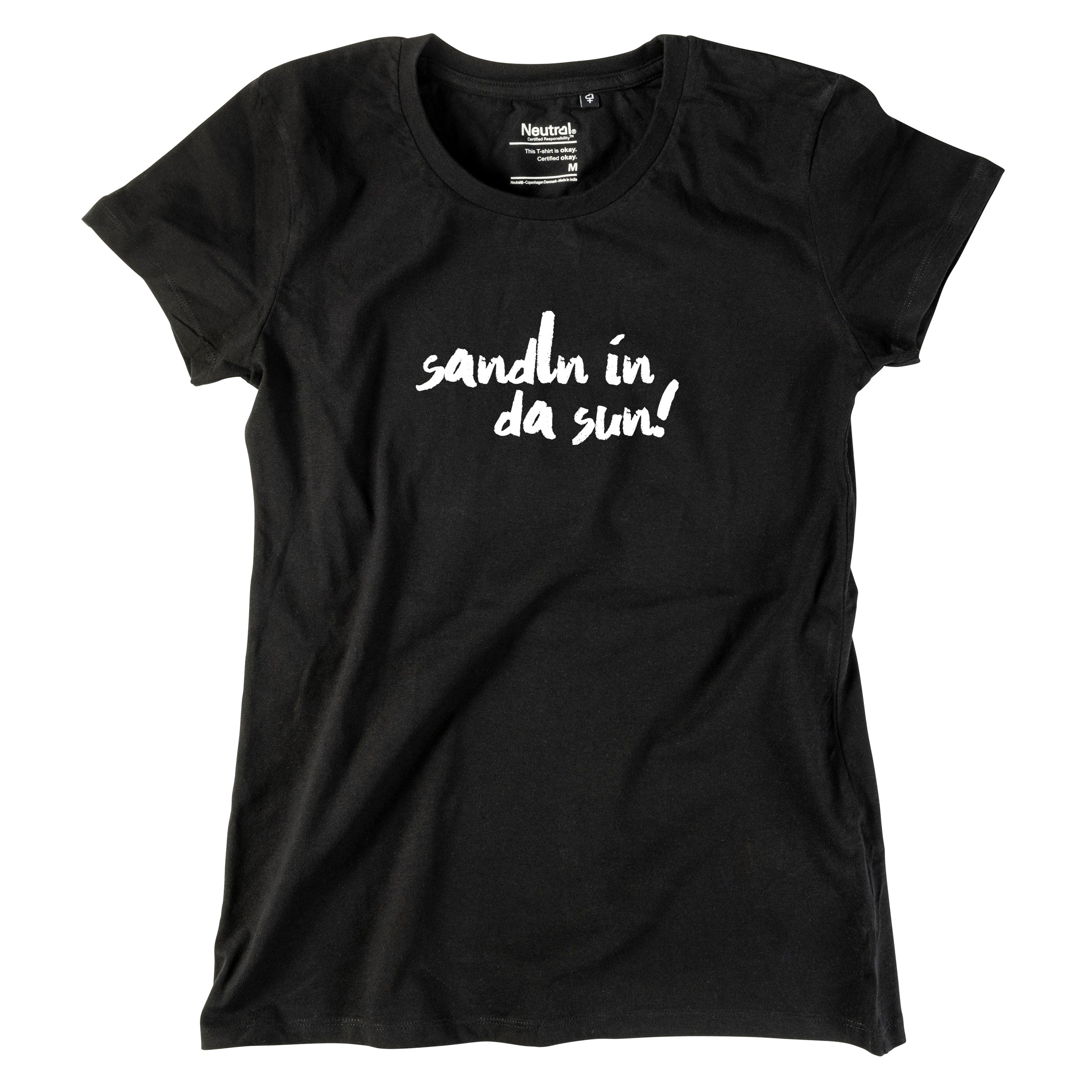 damen-shirt-sandln-in-da-sun-schwarz