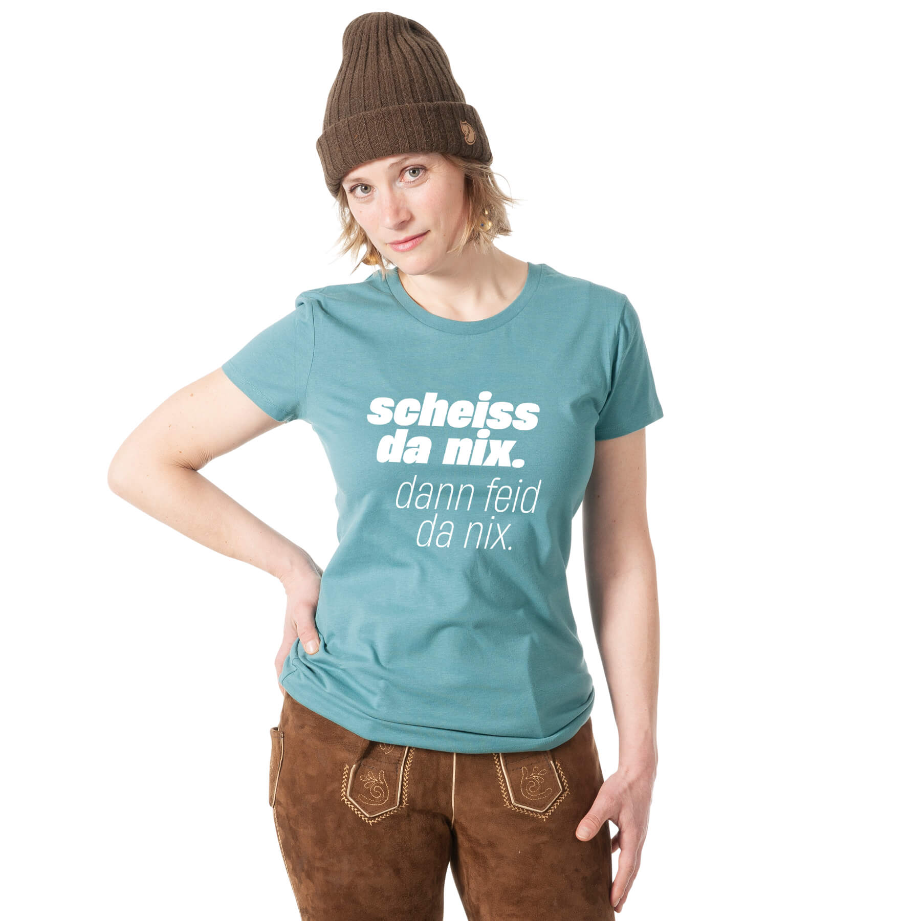 damen-shirt-scheiss-da-nix