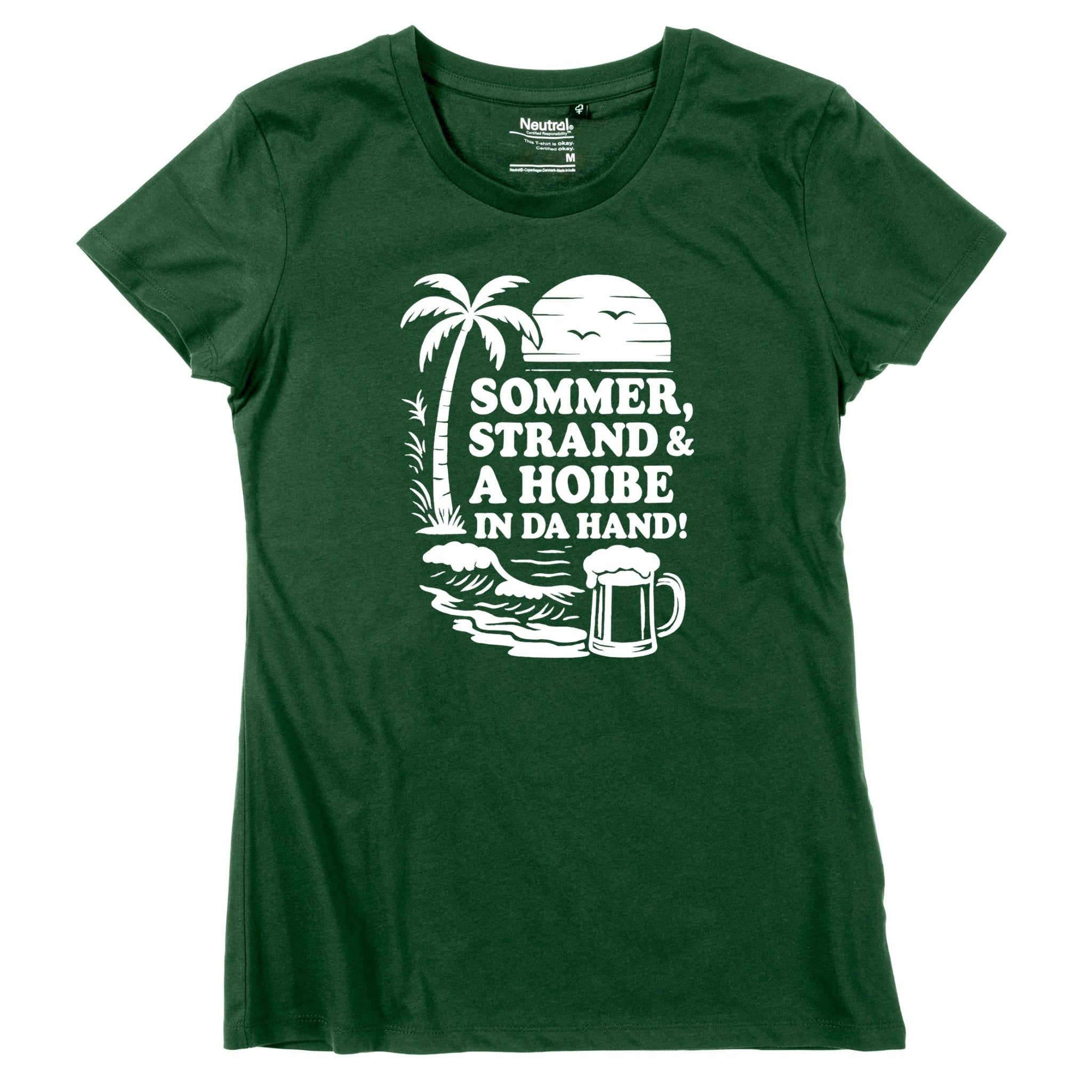 Damen - Shirt "Sommer & Strand" - meinherzschlag.de