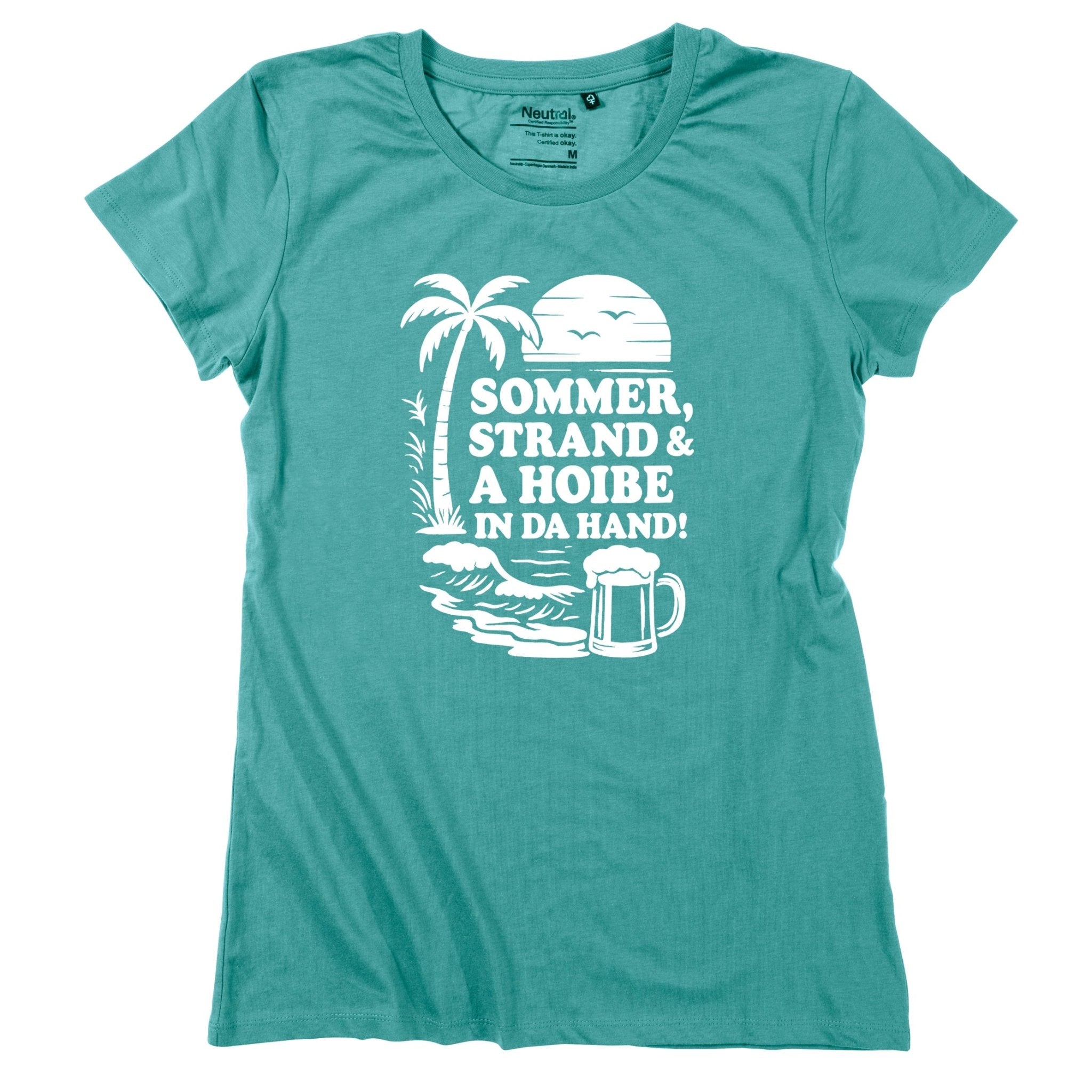 Damen - Shirt "Sommer & Strand" - meinherzschlag.de
