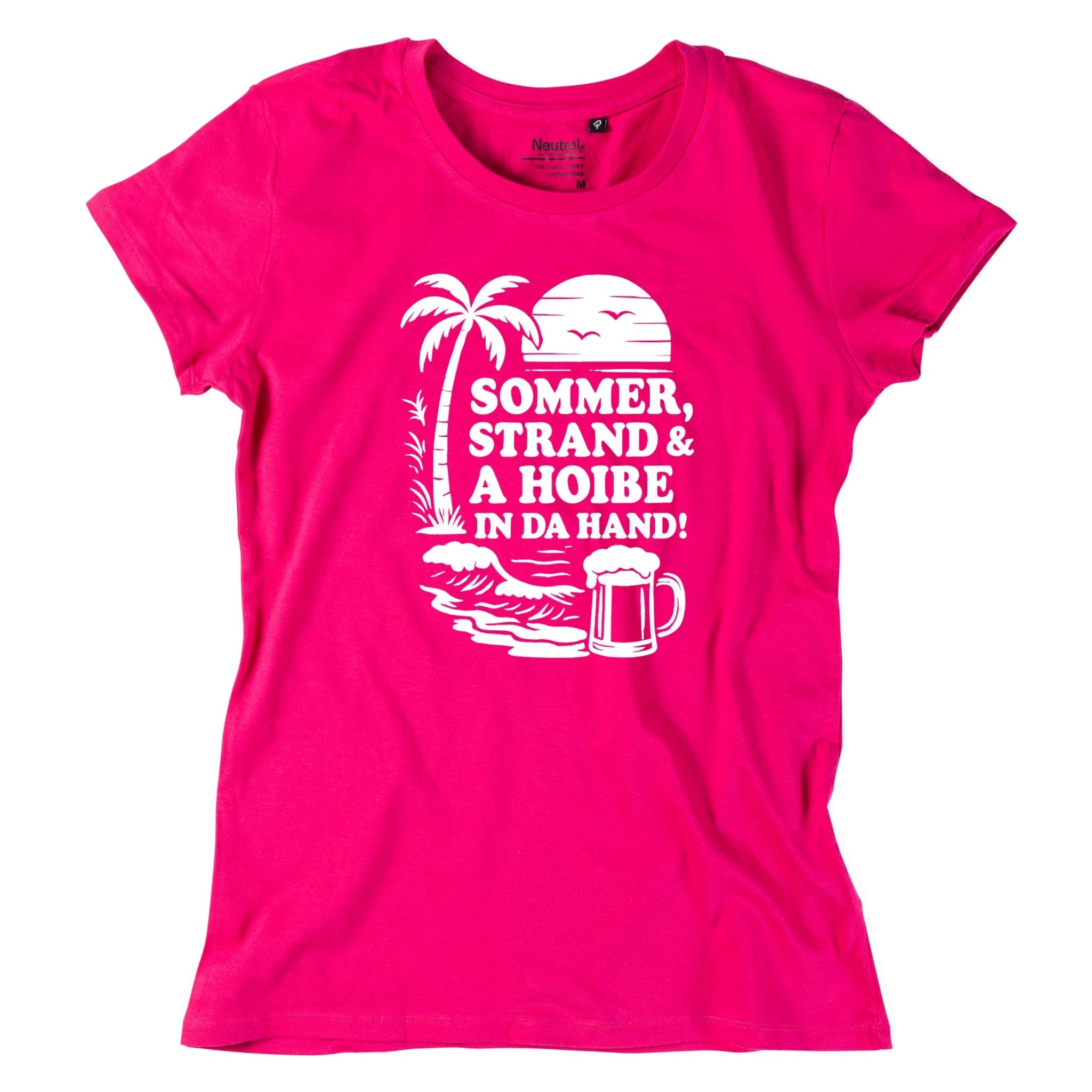 Damen - Shirt "Sommer & Strand" - meinherzschlag.de