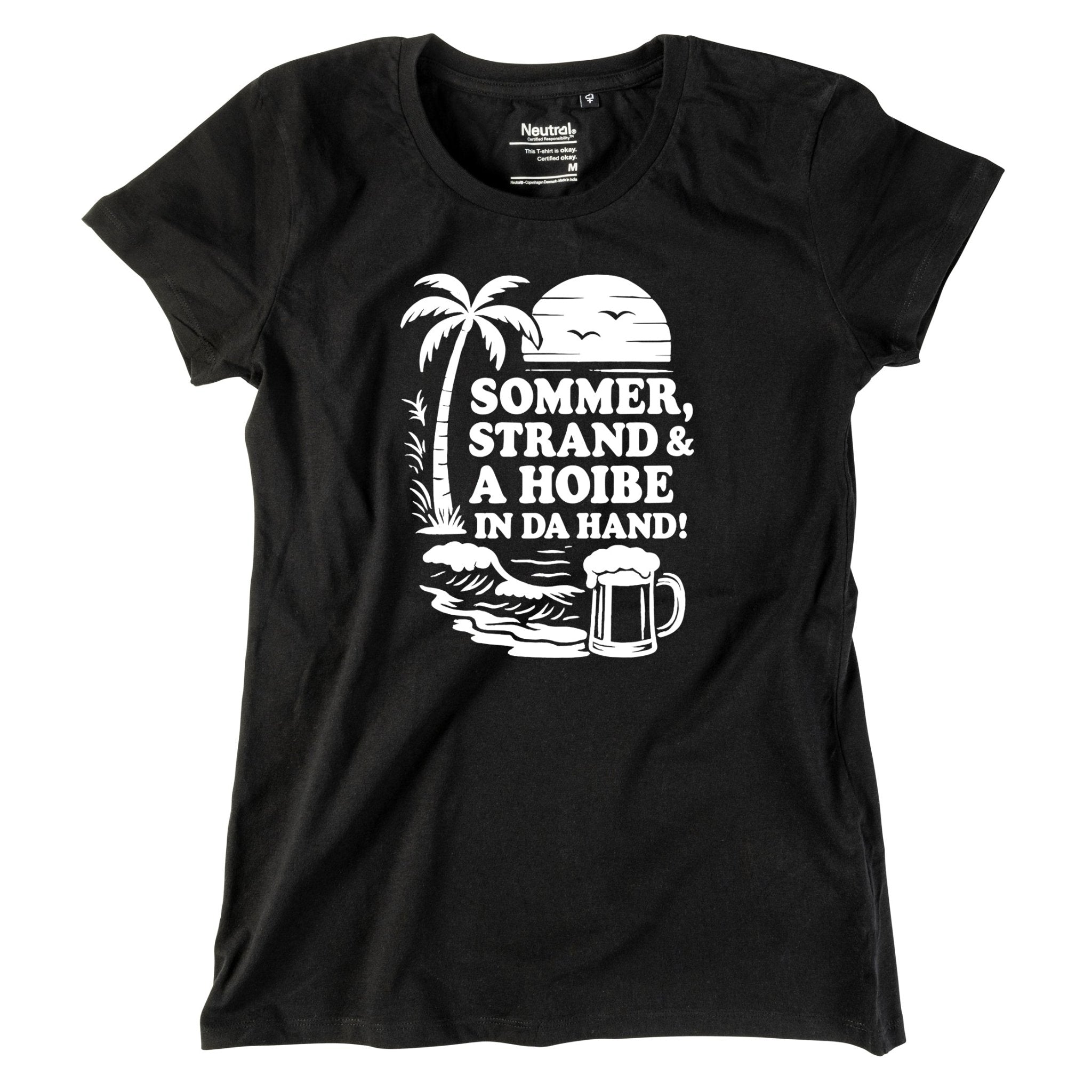 Damen - Shirt "Sommer & Strand" - meinherzschlag.de