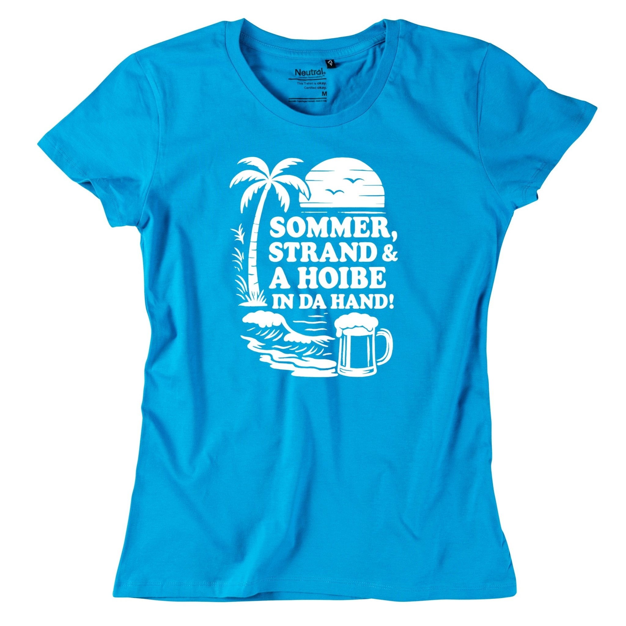 Damen - Shirt "Sommer & Strand" - meinherzschlag.de