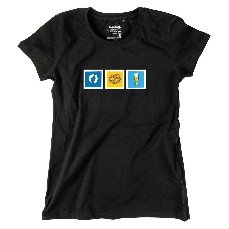 Damen - Shirt "Weißwurstfrühstück" - meinherzschlag.de