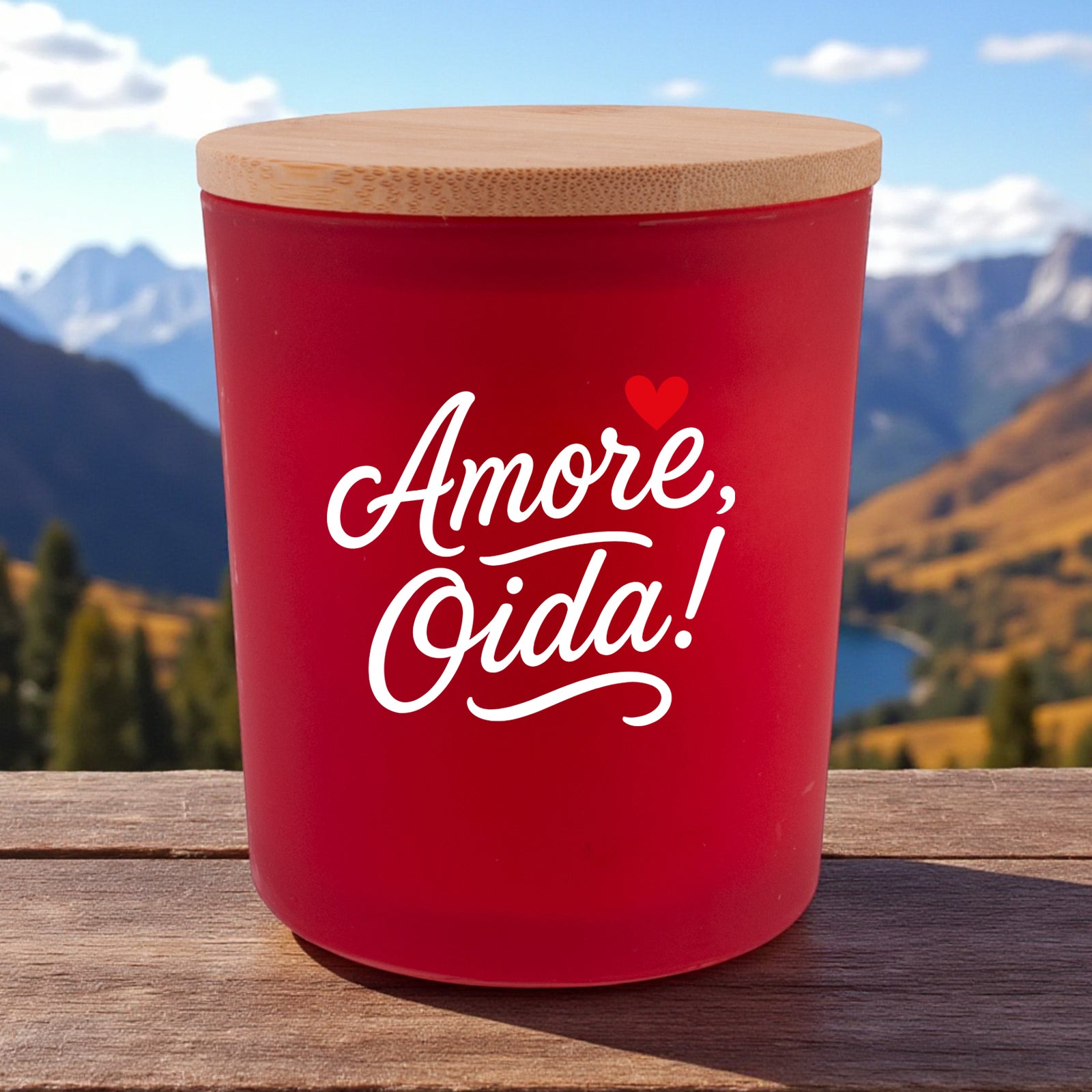 Duftkerze "Amore, Oida!"