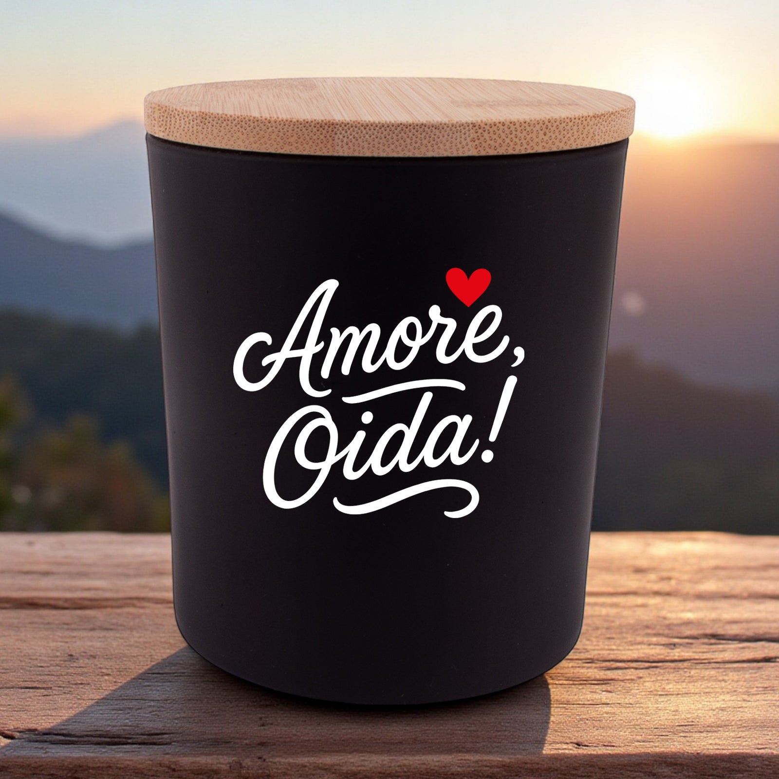 Duftkerze "Amore, Oida!"