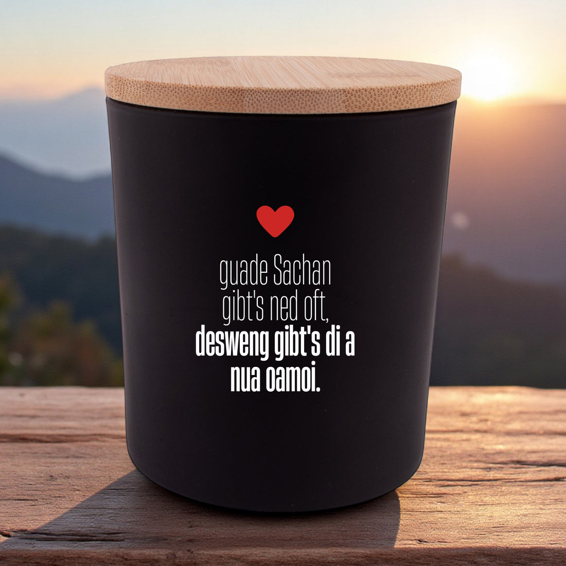 Duftkerze "Guade Sachan"