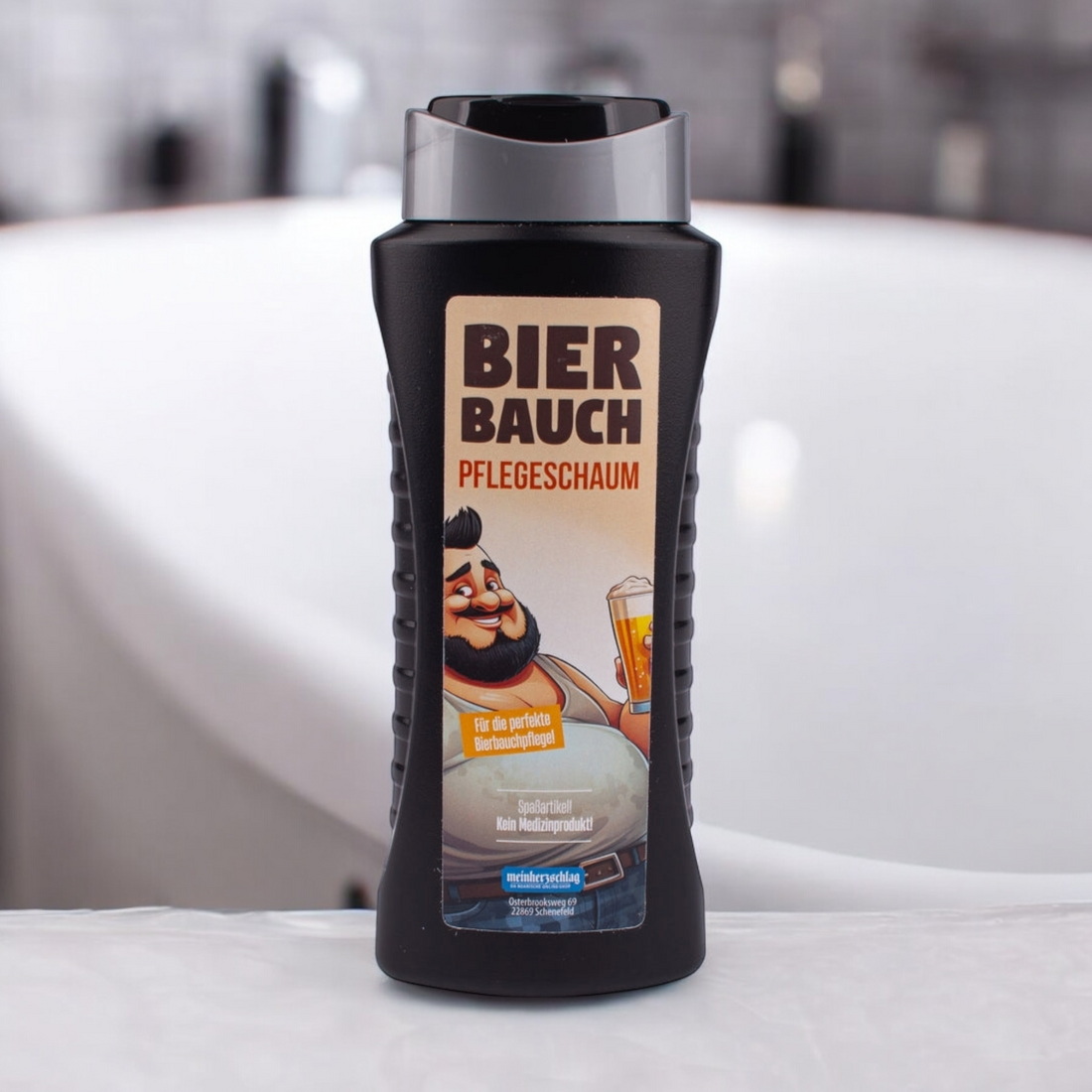 Bierbauch-Pflege-Schaum