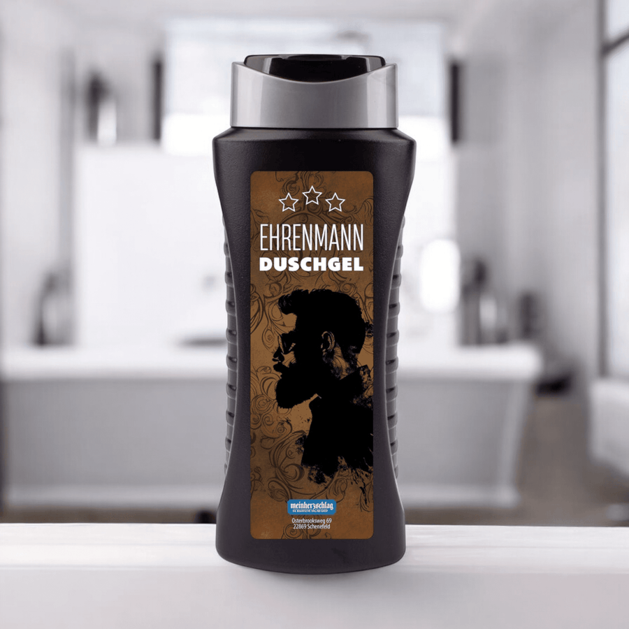 Duschgel "Ehrenmann" - meinherzschlag.de