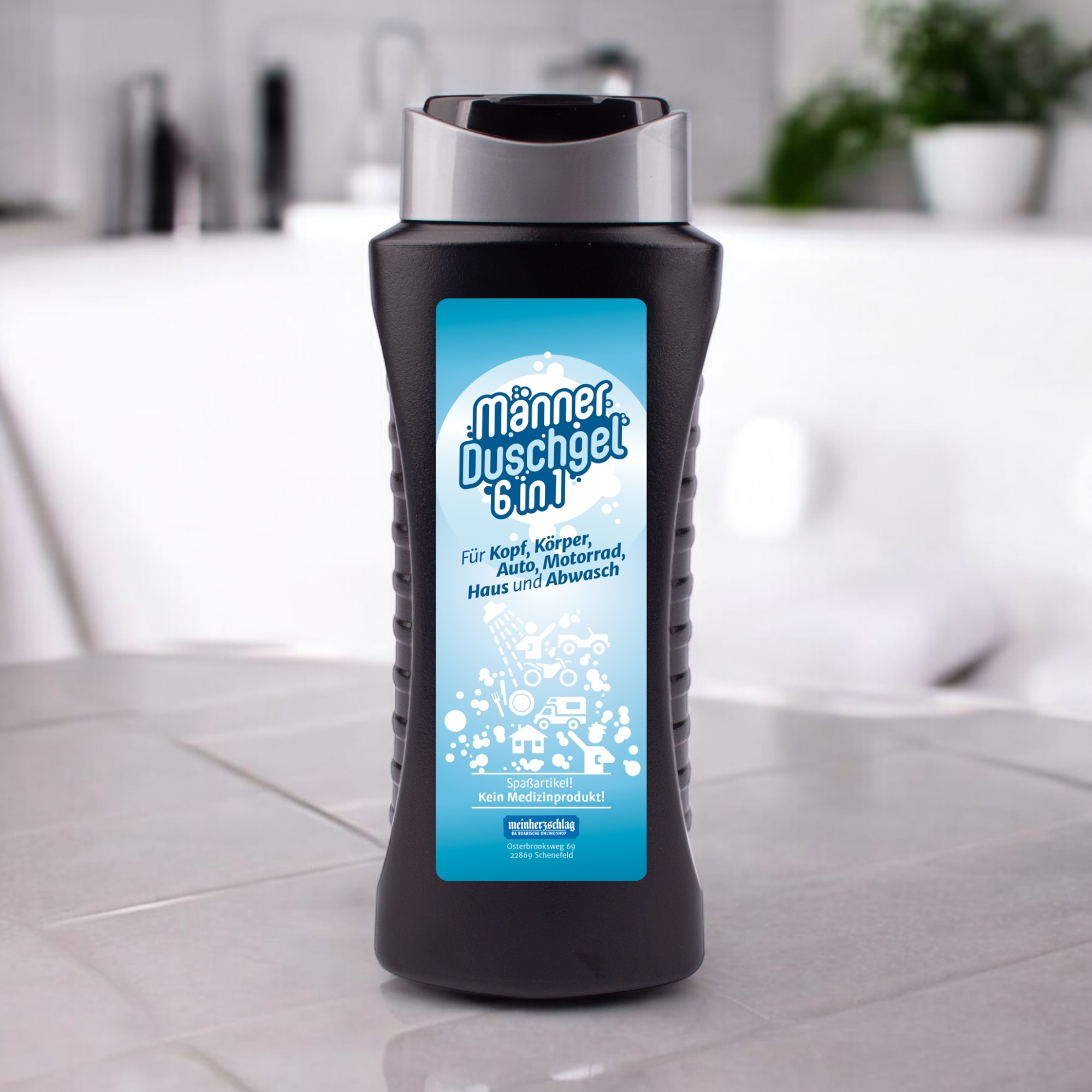 Männer-Duschgel 6 in 1