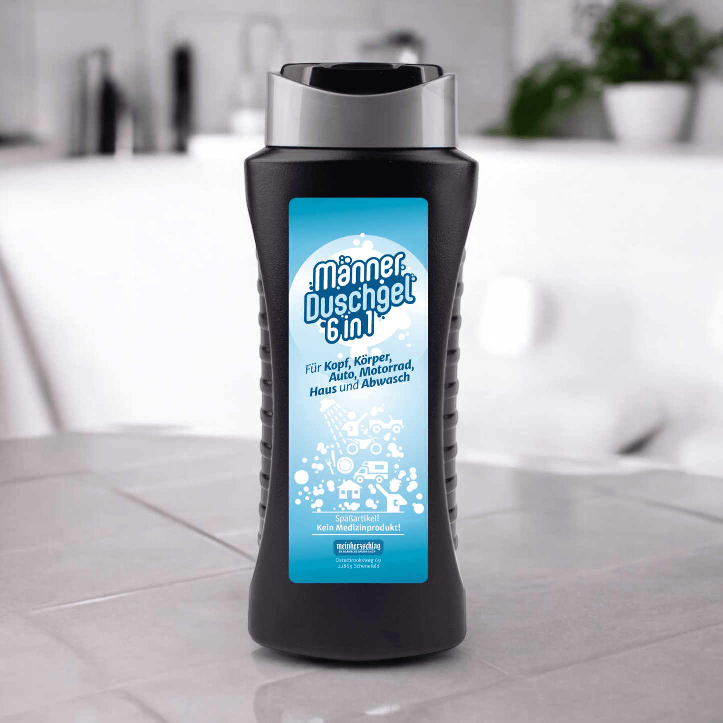 Männer - Duschgel 6 in 1 - meinherzschlag.de
