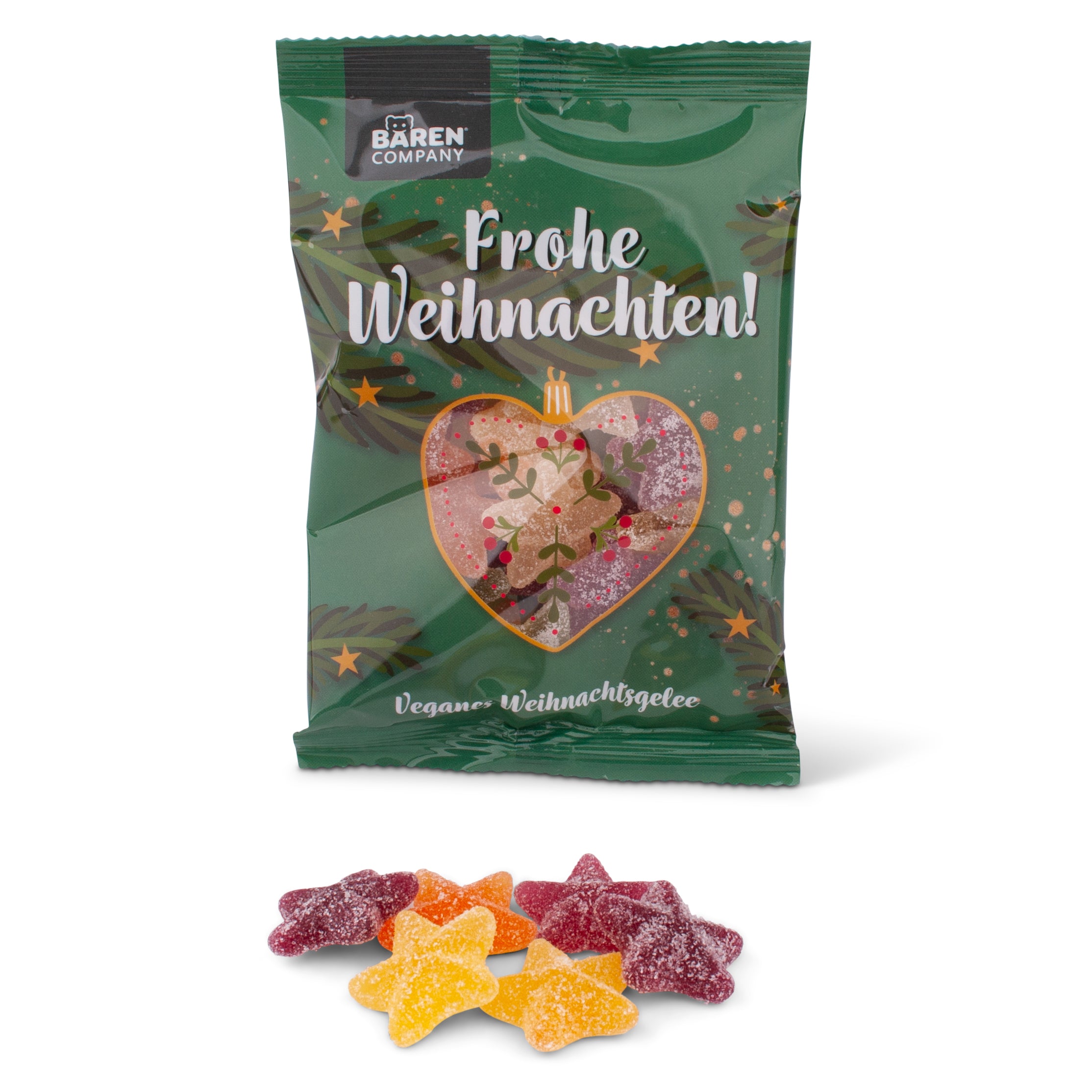 Fruchtgummi "Weihnachtssterne"
