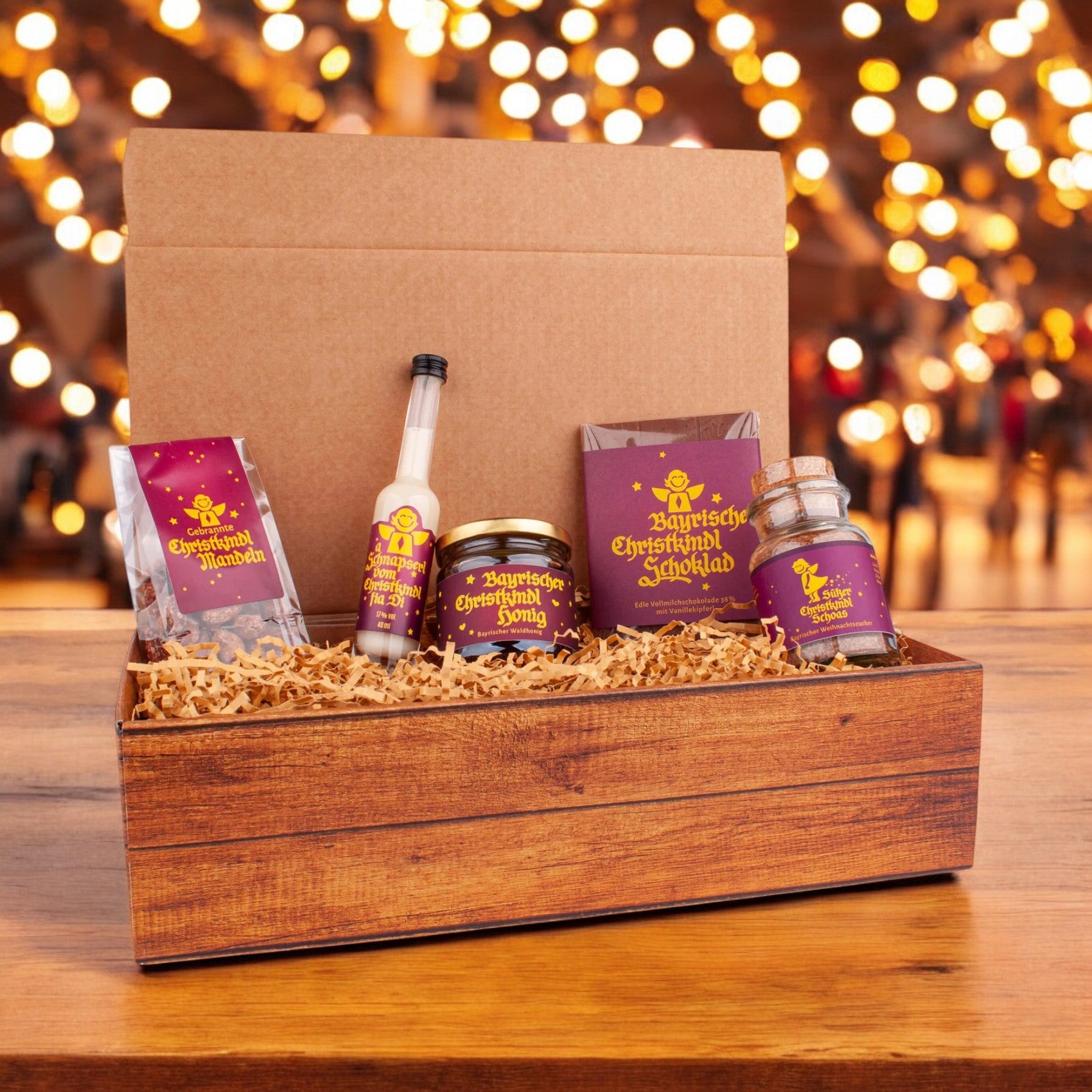 Geschenkbox "A guads Neis" - meinherzschlag.de