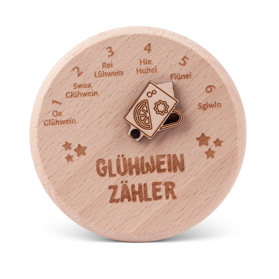 Tassendeckel "Glühweinzähler" - meinherzschlag.de