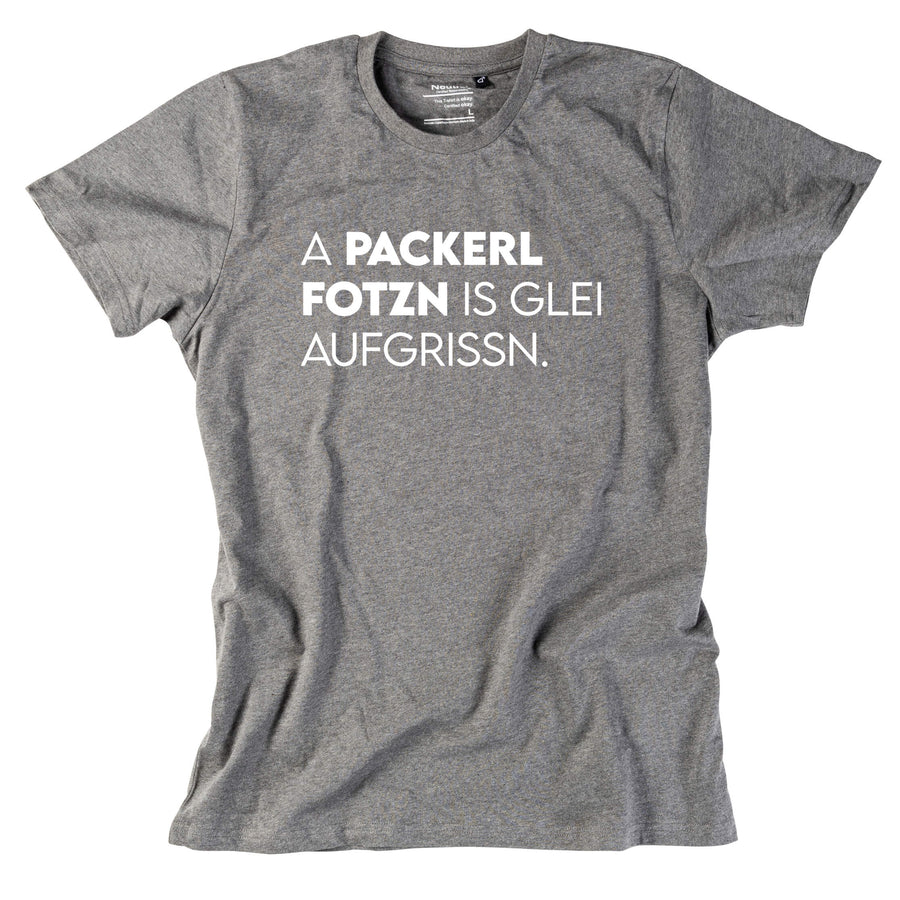 Herren - Shirt "A Packerl" - meinherzschlag.de