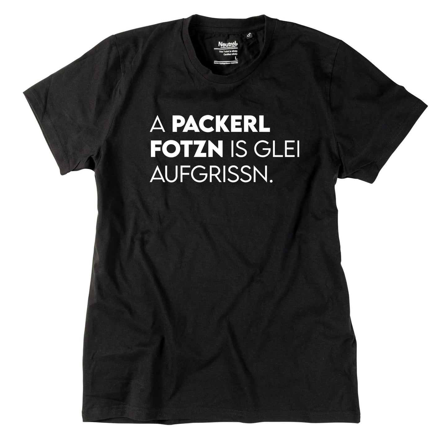 Herren - Shirt "A Packerl" - meinherzschlag.de
