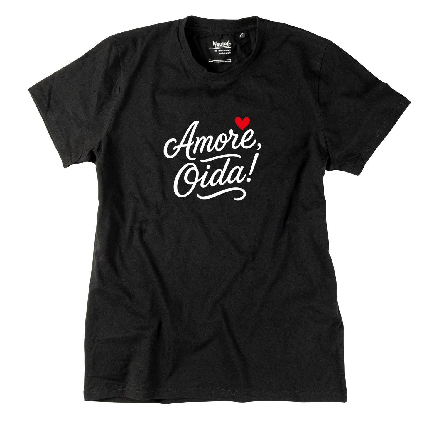 Herren - Shirt "Amore, Oida!" *LIMITED EDITION* - meinherzschlag.de