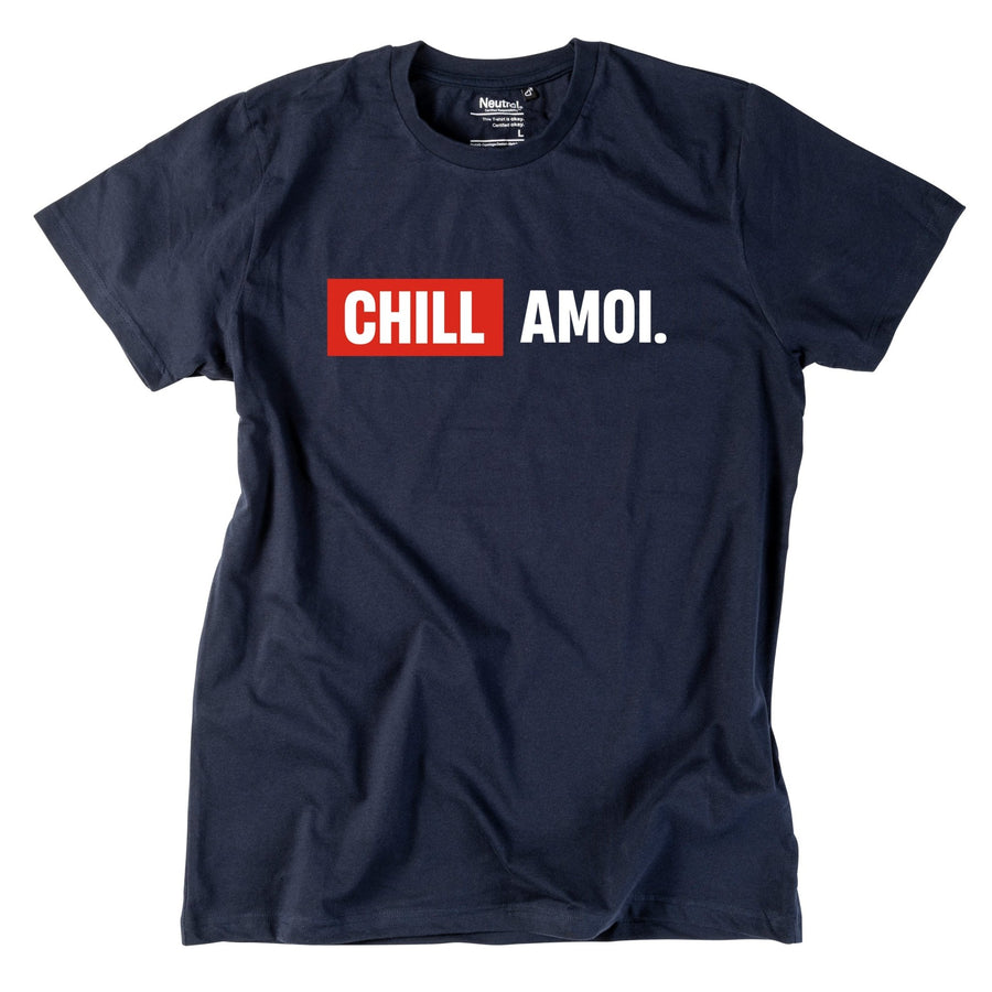 Herren - Shirt "Chill Amoi" - meinherzschlag.de
