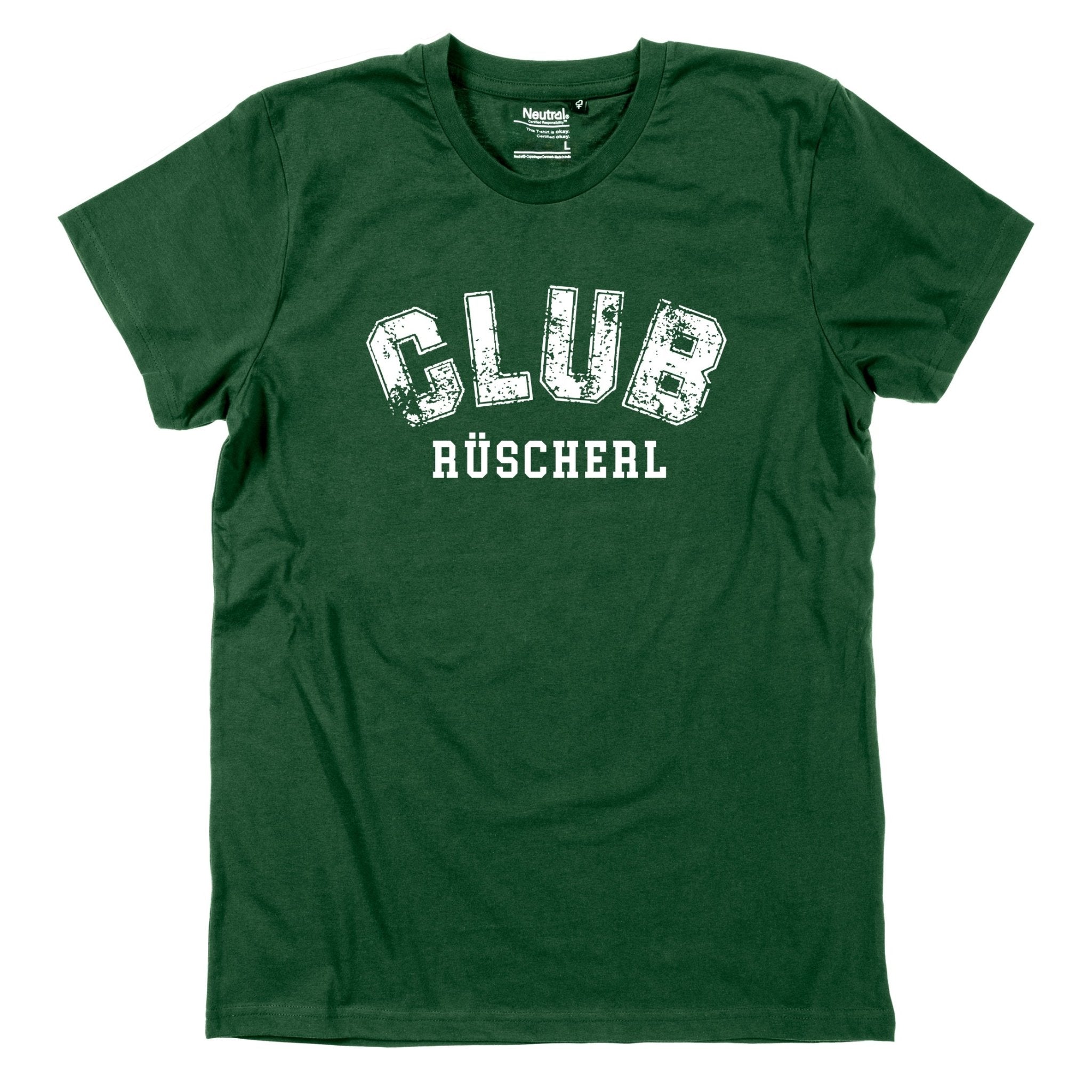 Herren - Shirt "CLUB Rüscherl" - meinherzschlag.de