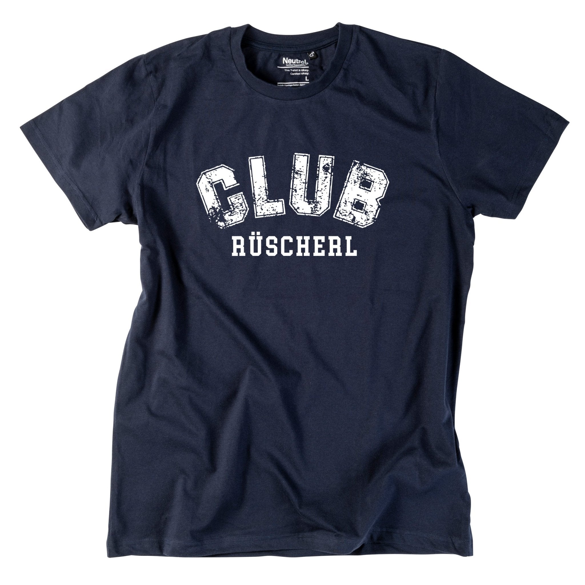 Herren - Shirt "CLUB Rüscherl" - meinherzschlag.de