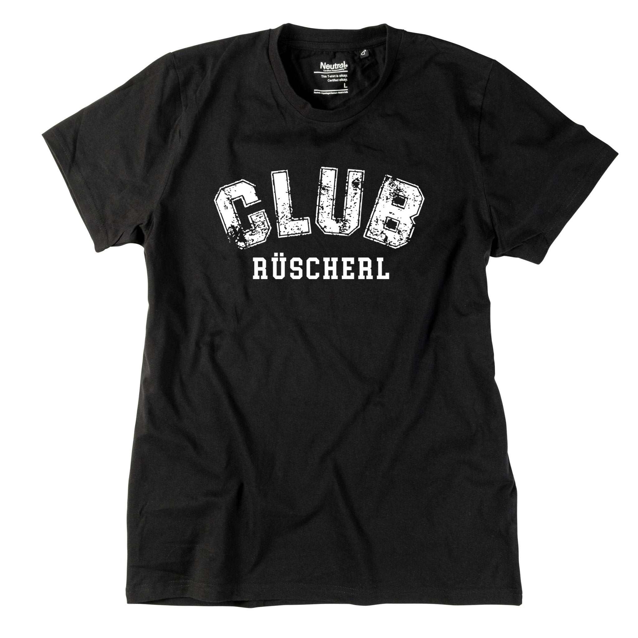 Herren - Shirt "CLUB Rüscherl" - meinherzschlag.de