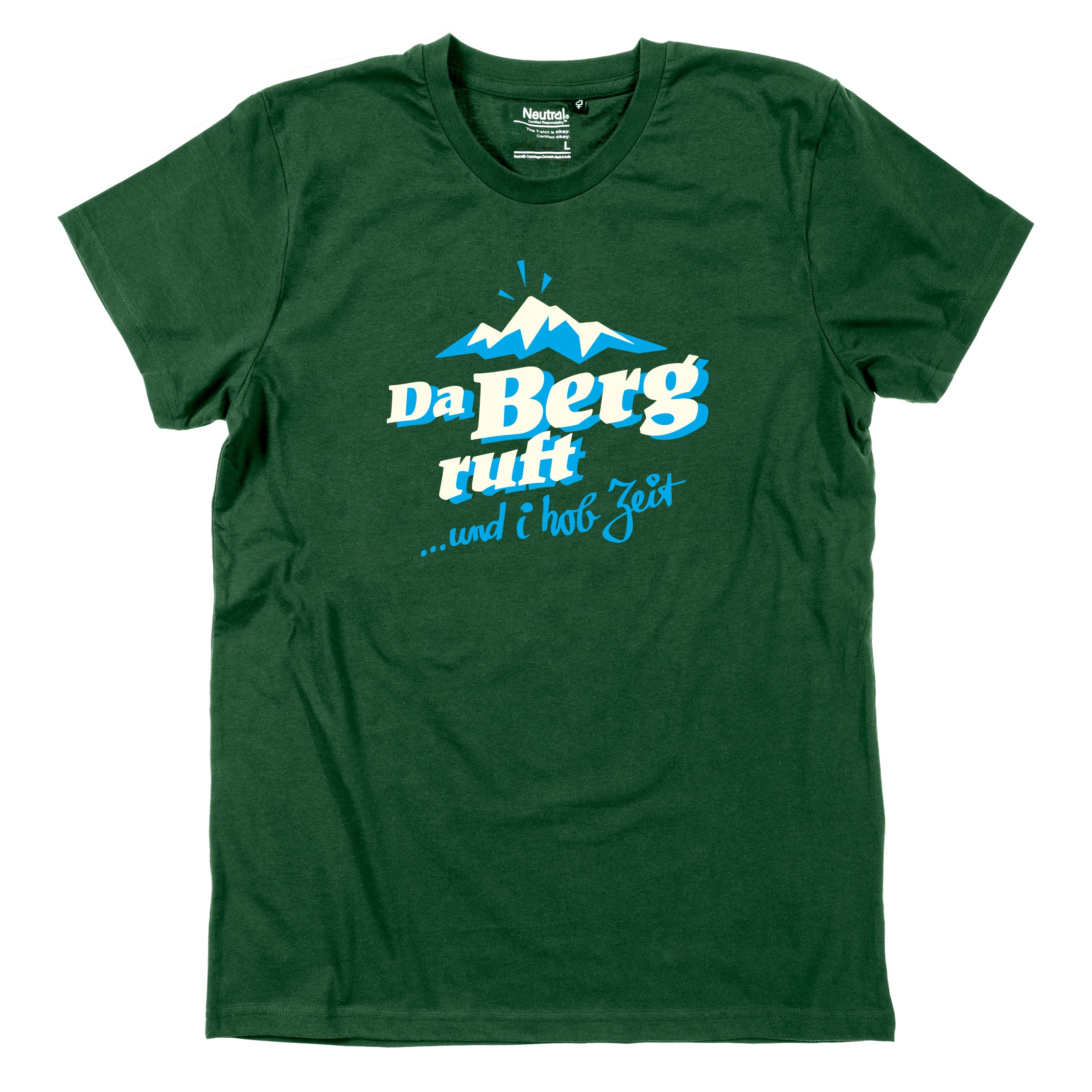 Herren-Shirt "Da Berg ruft!"