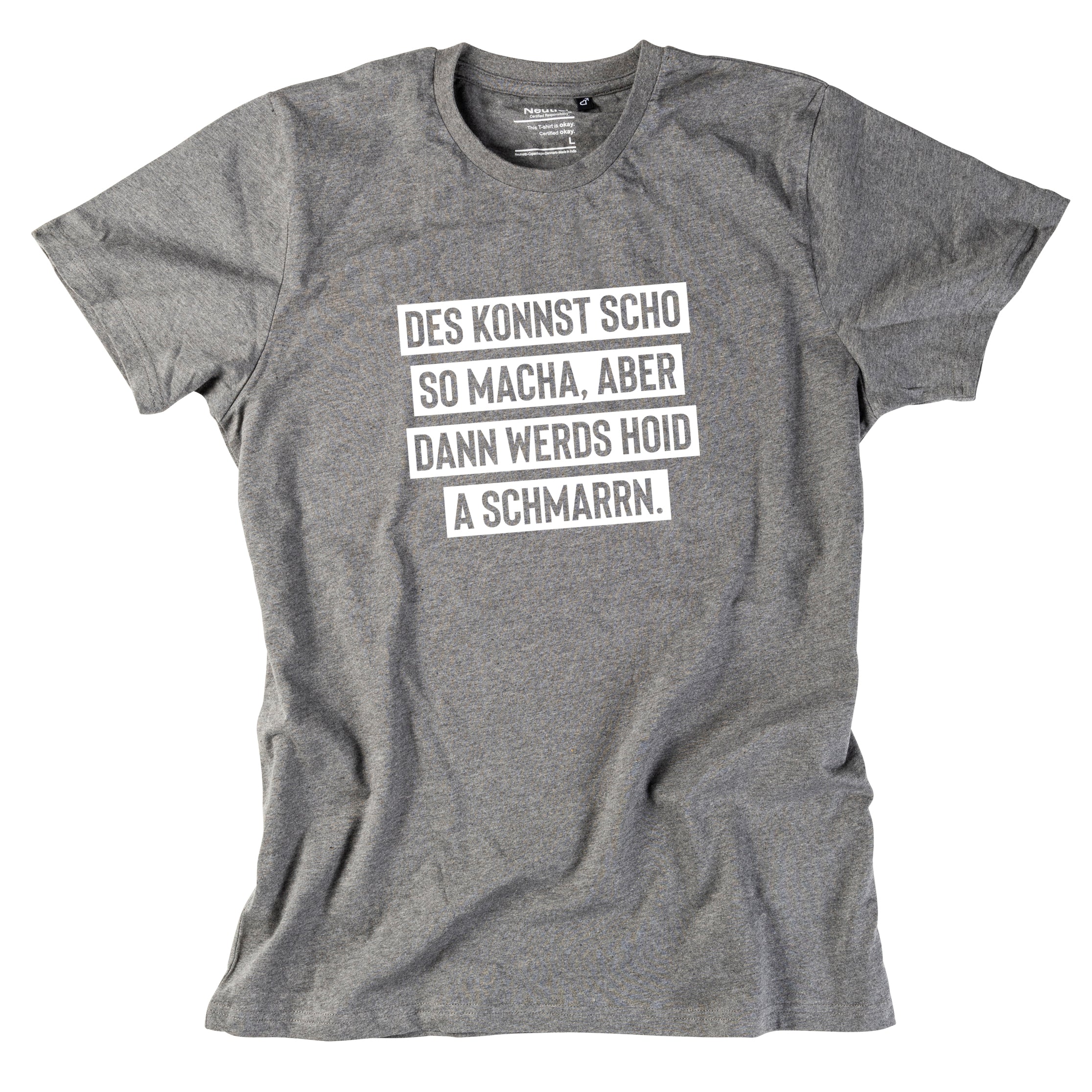 herren-shirt-des-konnst-scho-so-macha-grau