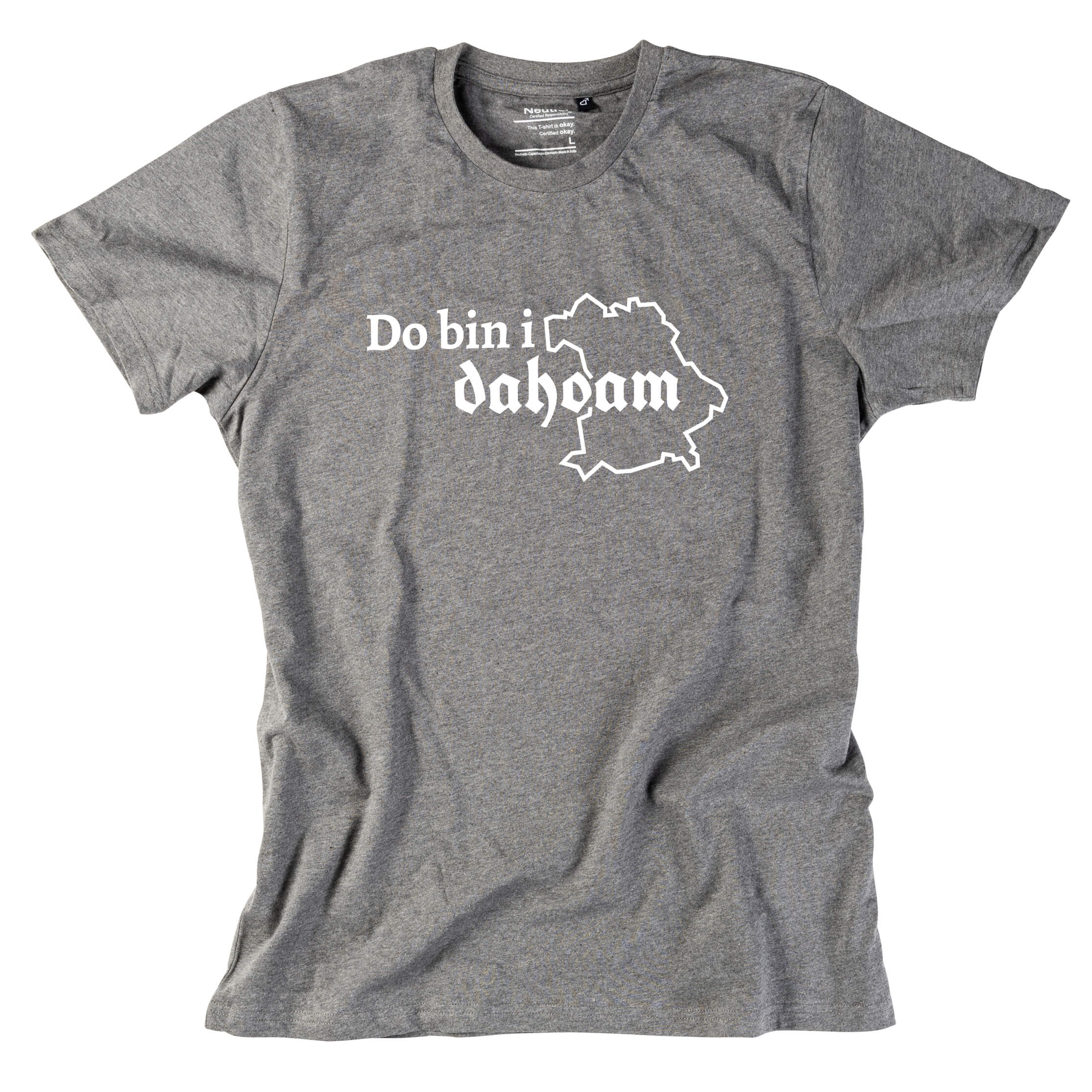 Herren - Shirt "Do bin i dahoam" - meinherzschlag.de