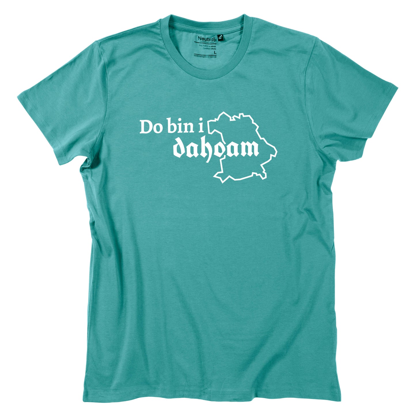 Herren - Shirt "Do bin i dahoam" - meinherzschlag.de
