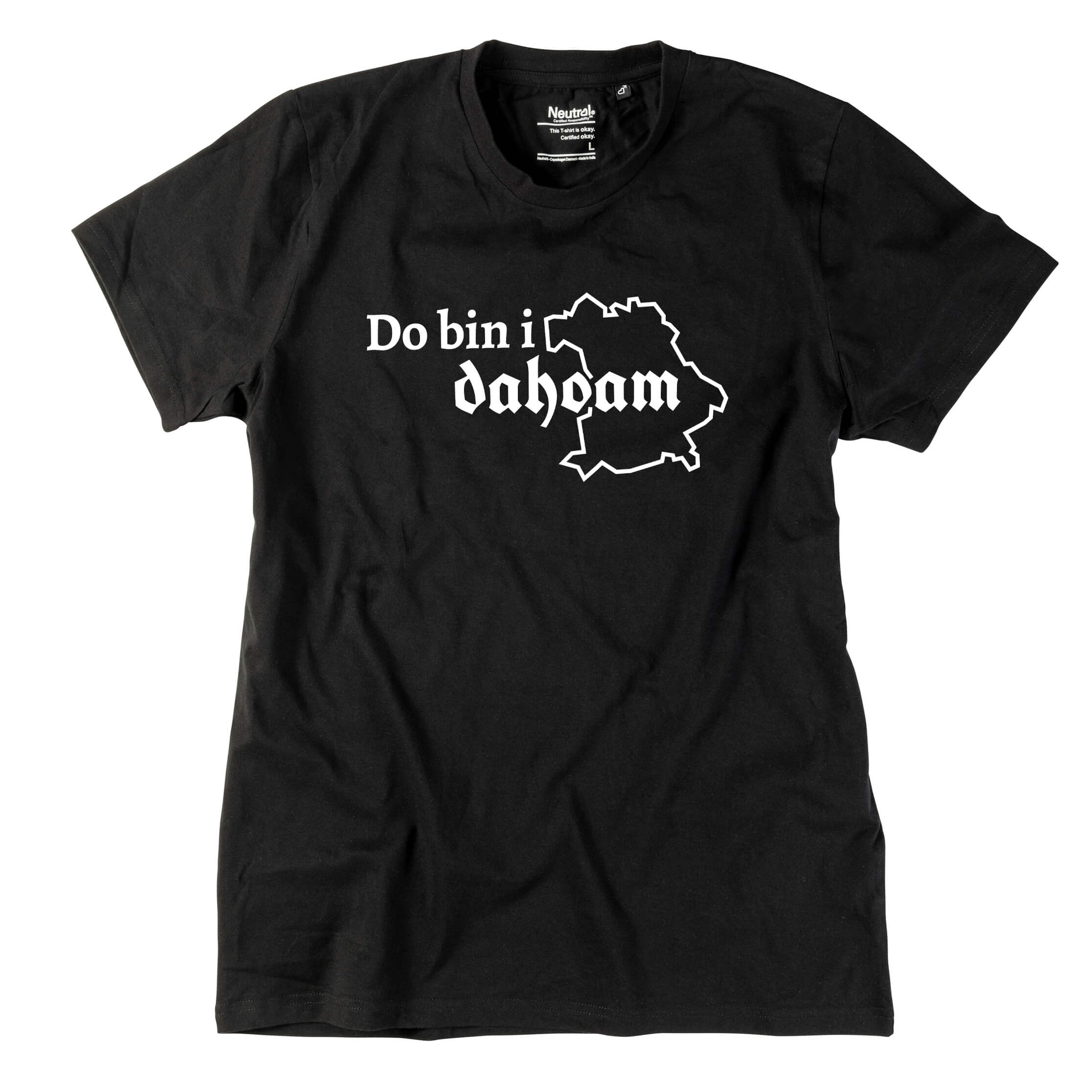 Herren - Shirt "Do bin i dahoam" - meinherzschlag.de
