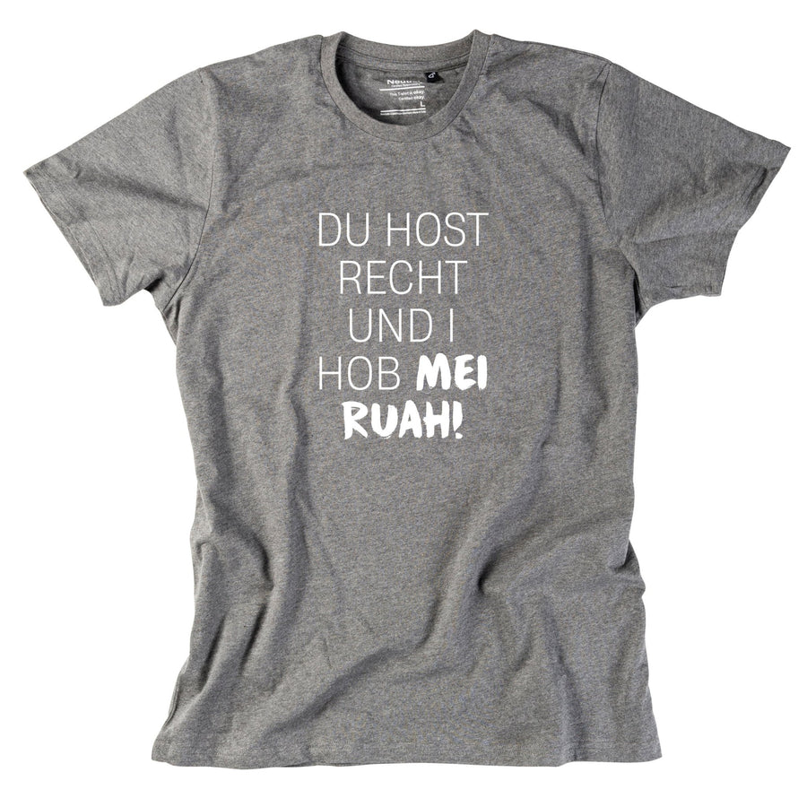 Herren - Shirt "Du host Recht!" - meinherzschlag.de