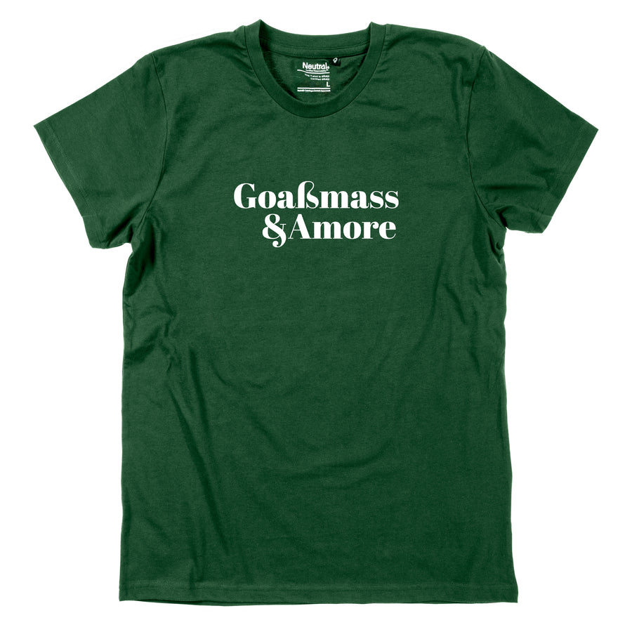 Herren-Shirt "Goaßmass & Amore" von meinherzschlag – Produktbild 2 von 8.