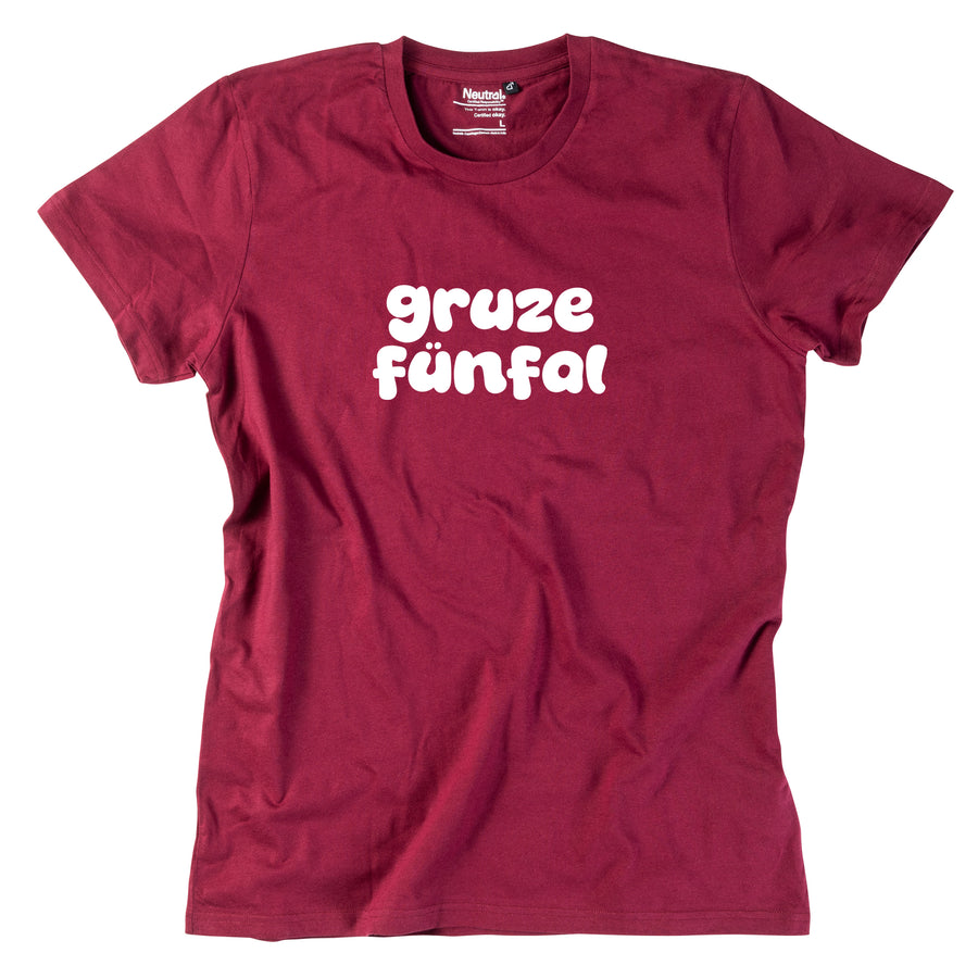 Herren-Shirt "gruze fünfal" von meinherzschlag – Produktbild 1 von 8.