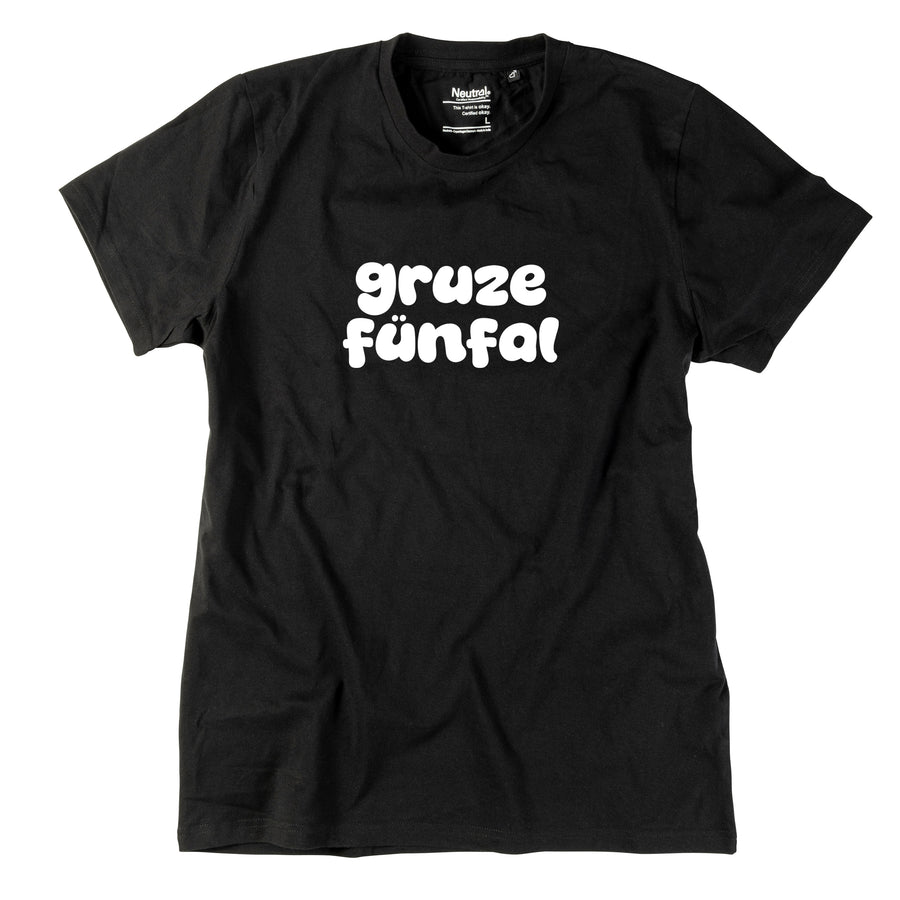 Herren-Shirt "gruze fünfal" von meinherzschlag – Produktbild 8 von 8.