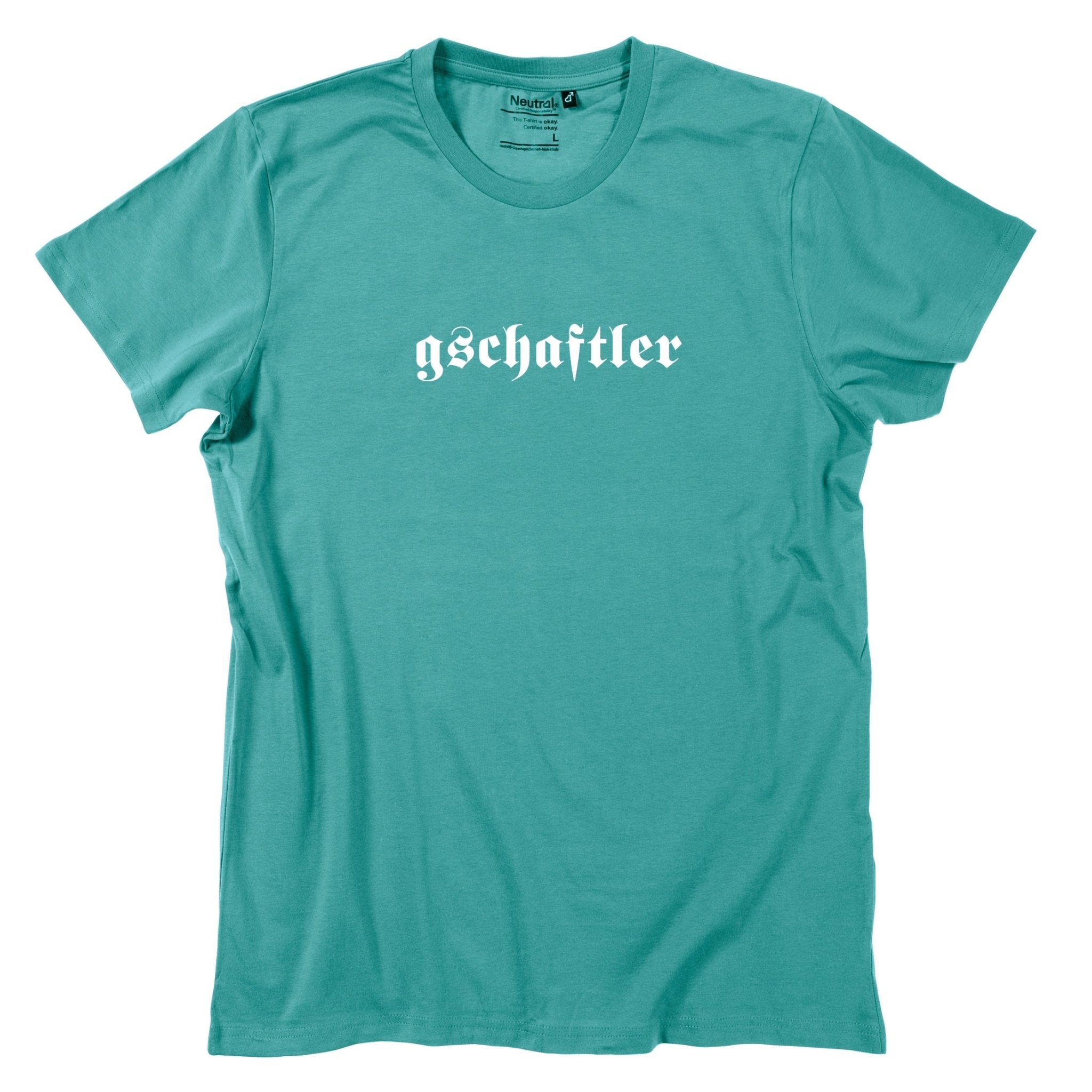 Herren - Shirt "gschaftler" - meinherzschlag.de
