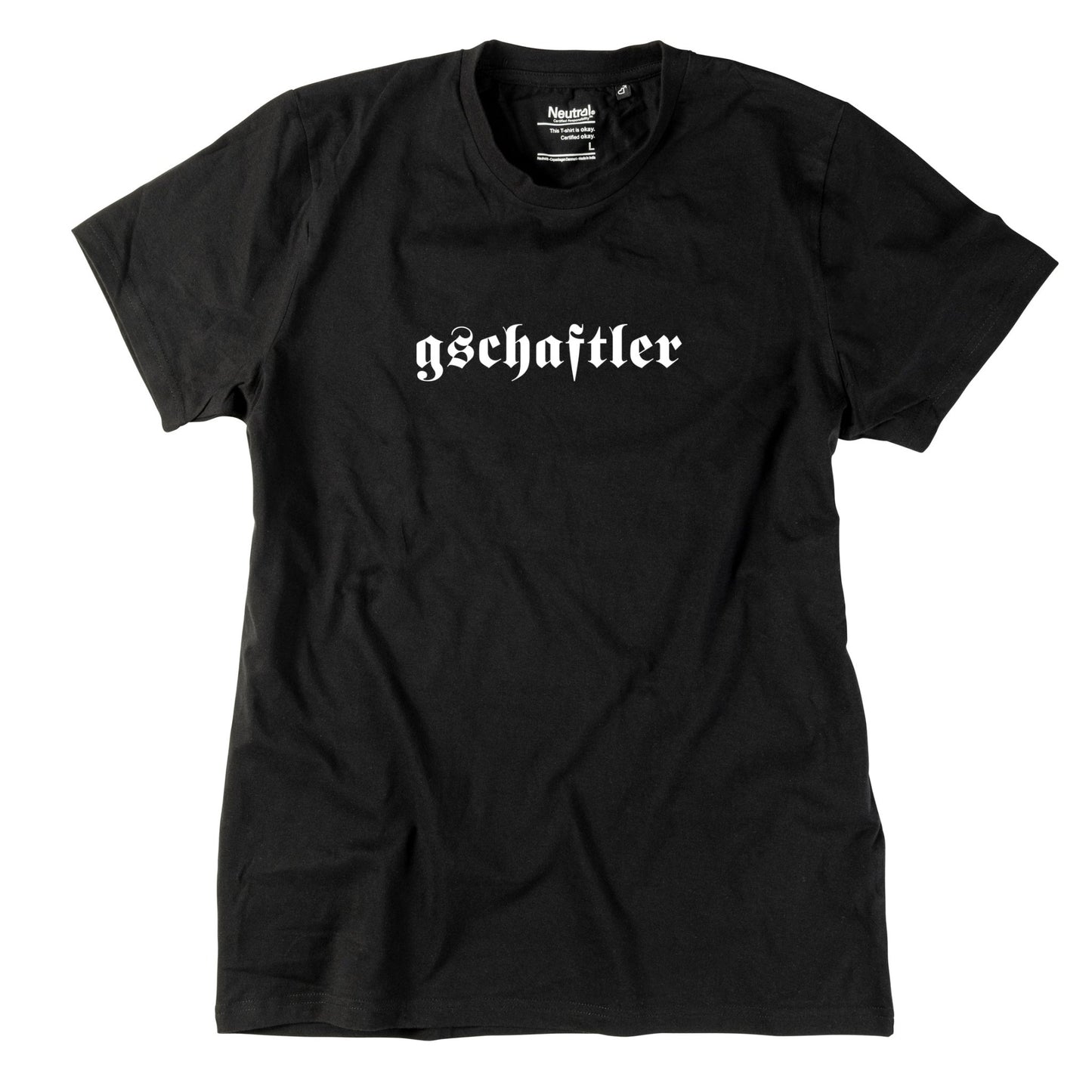 Herren - Shirt "gschaftler" - meinherzschlag.de