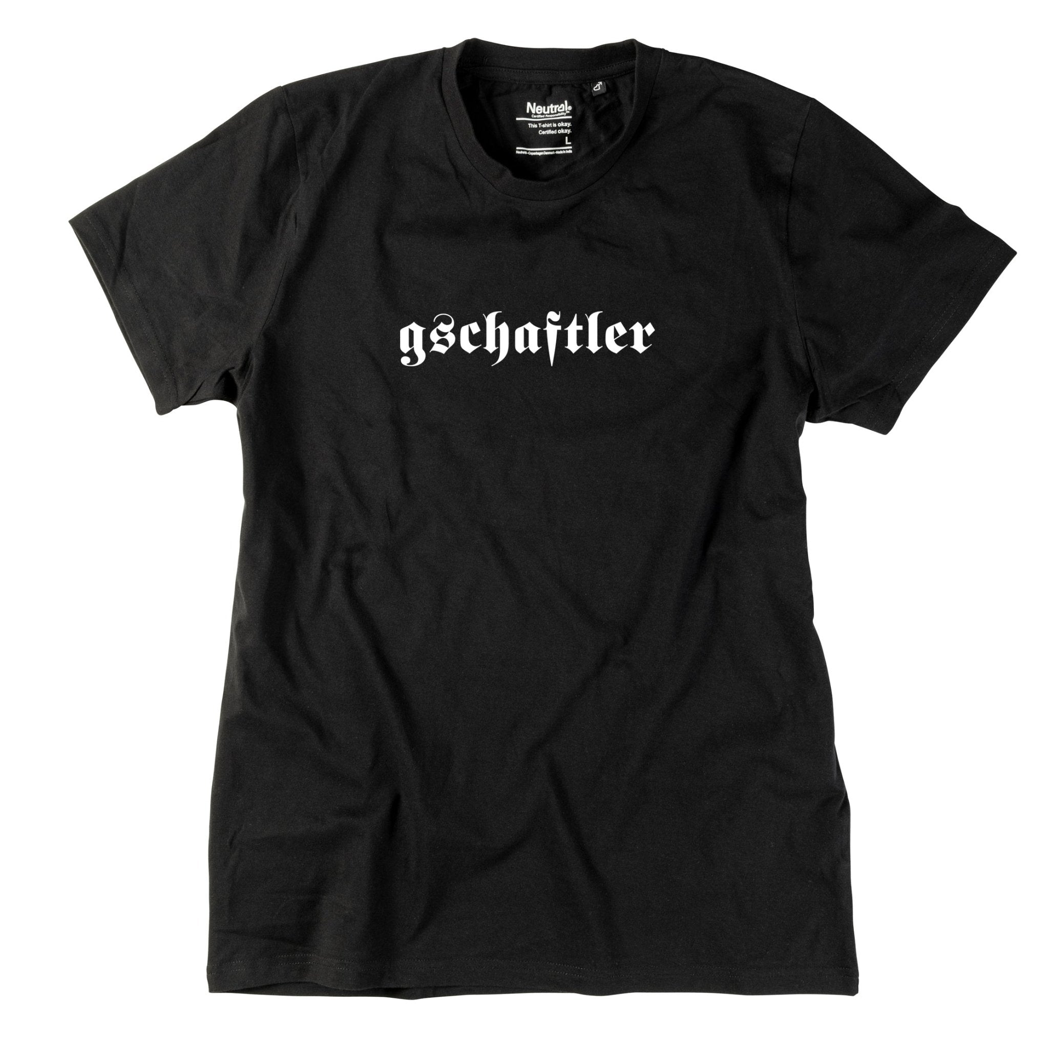 Herren - Shirt "gschaftler" - meinherzschlag.de