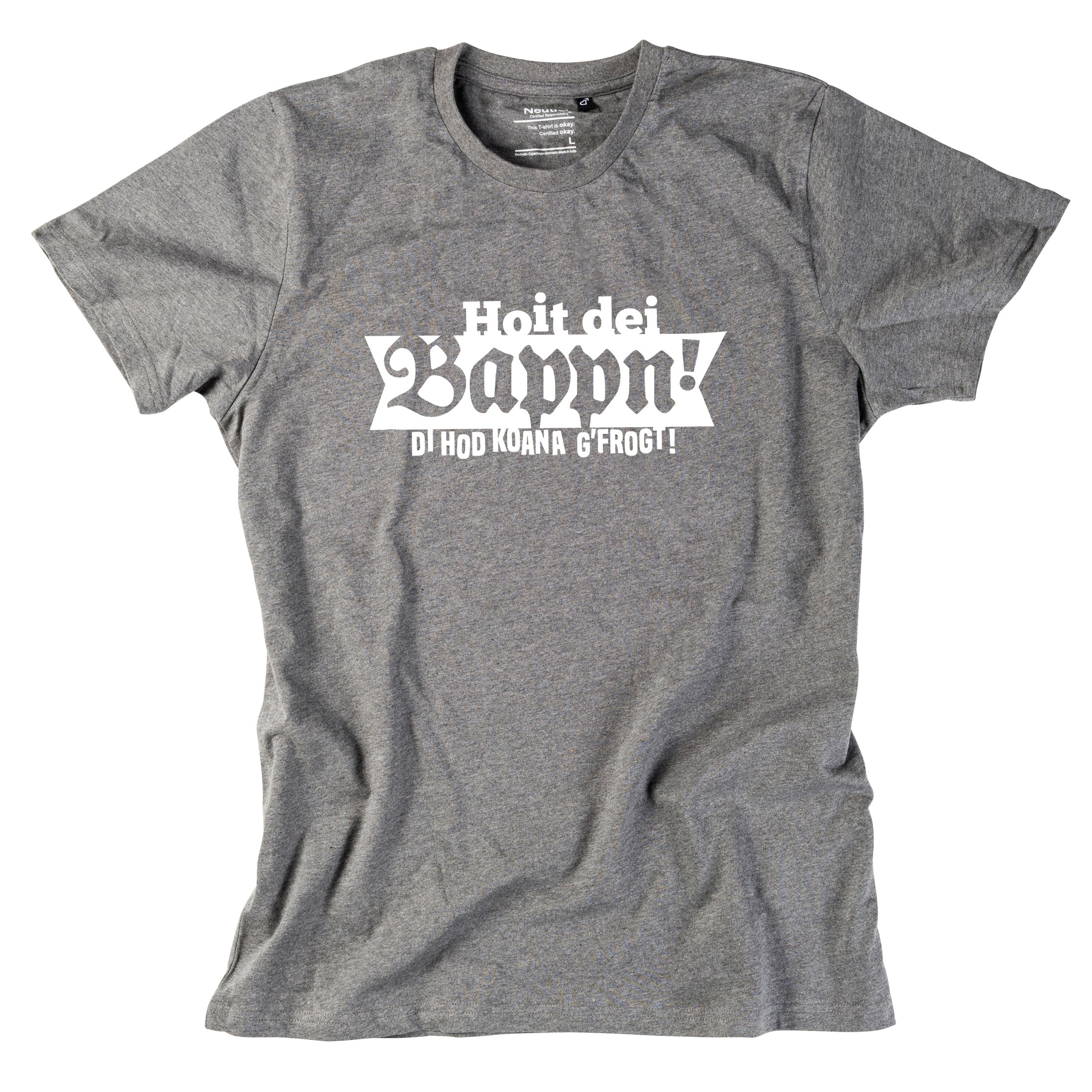Herren-Shirt "Hoit dei Bappn!"