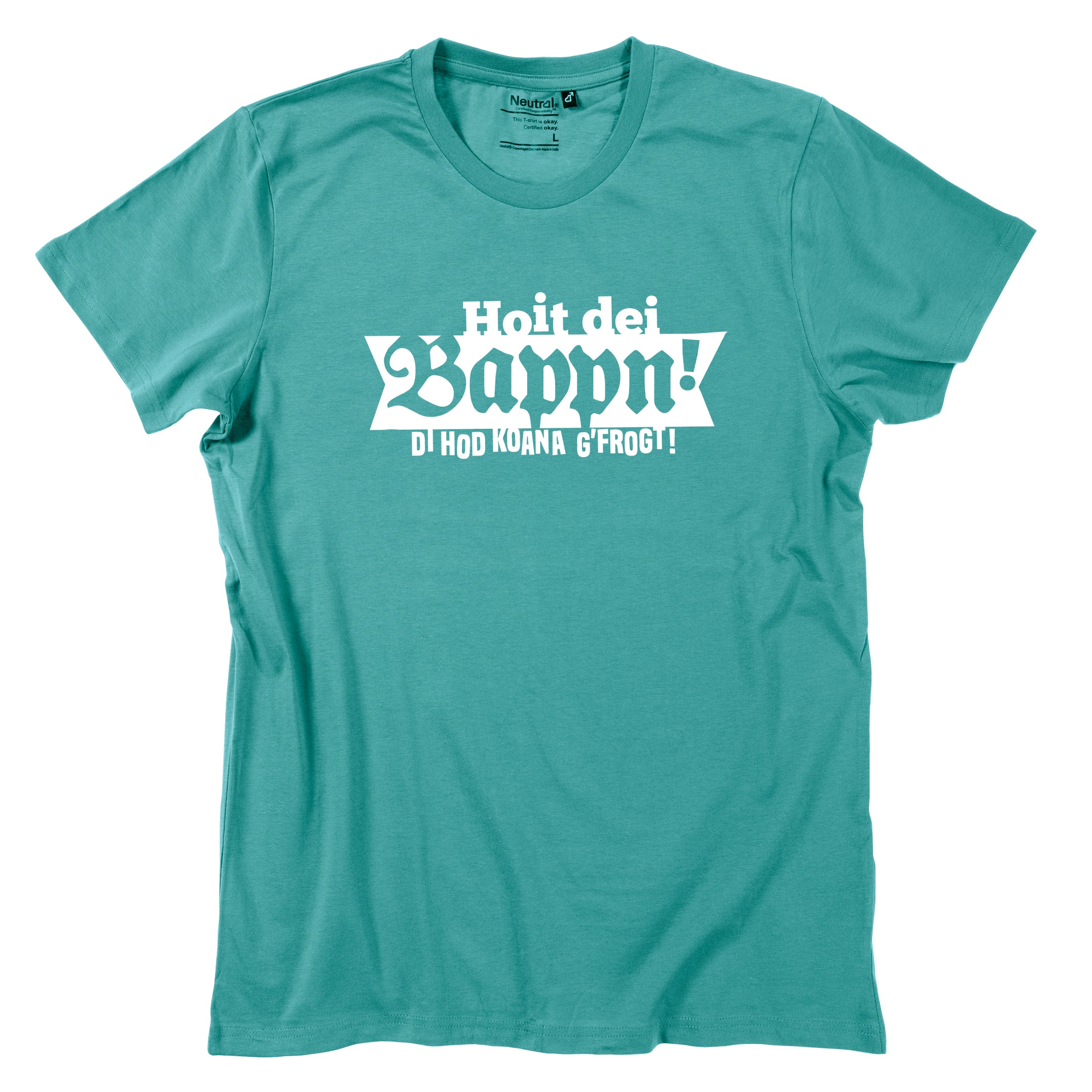 Herren-Shirt "Hoit dei Bappn!"