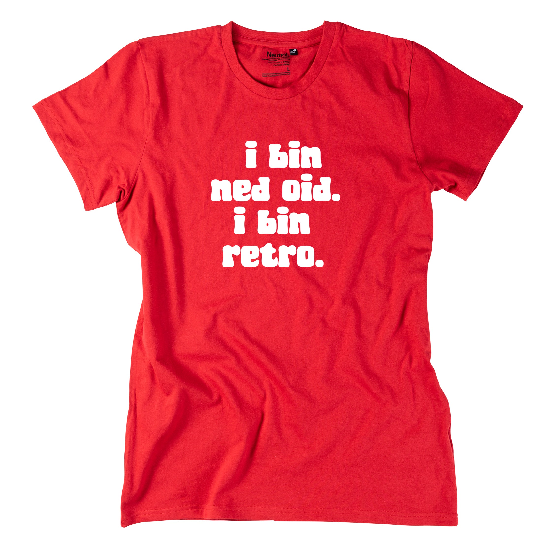 herren-shirt-i-bin-ned-oid-i-bin-retro-rot