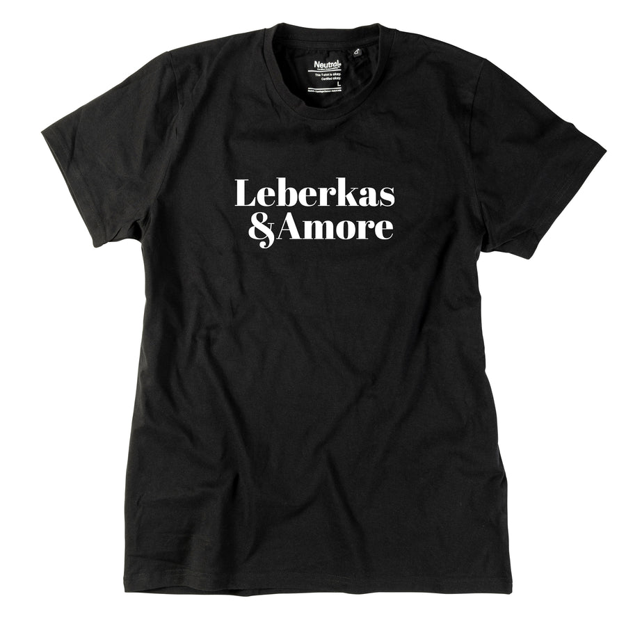 Herren-Shirt "Leberkas & Amore" von meinherzschlag – Produktbild 8 von 8.