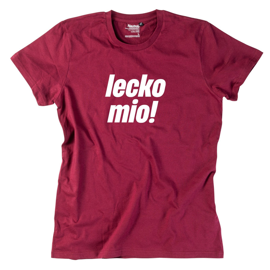 Herren - Shirt "lecko mio!" - meinherzschlag.de