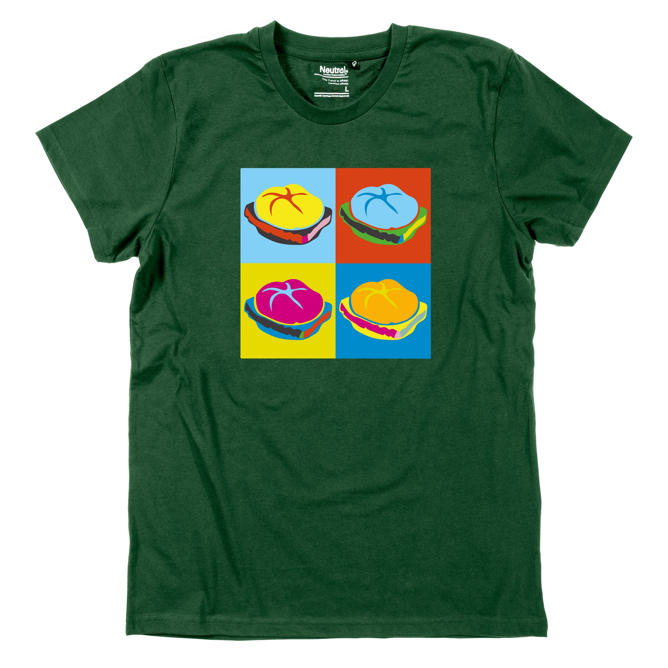 herren-shirt-popart-leberkas-gruen