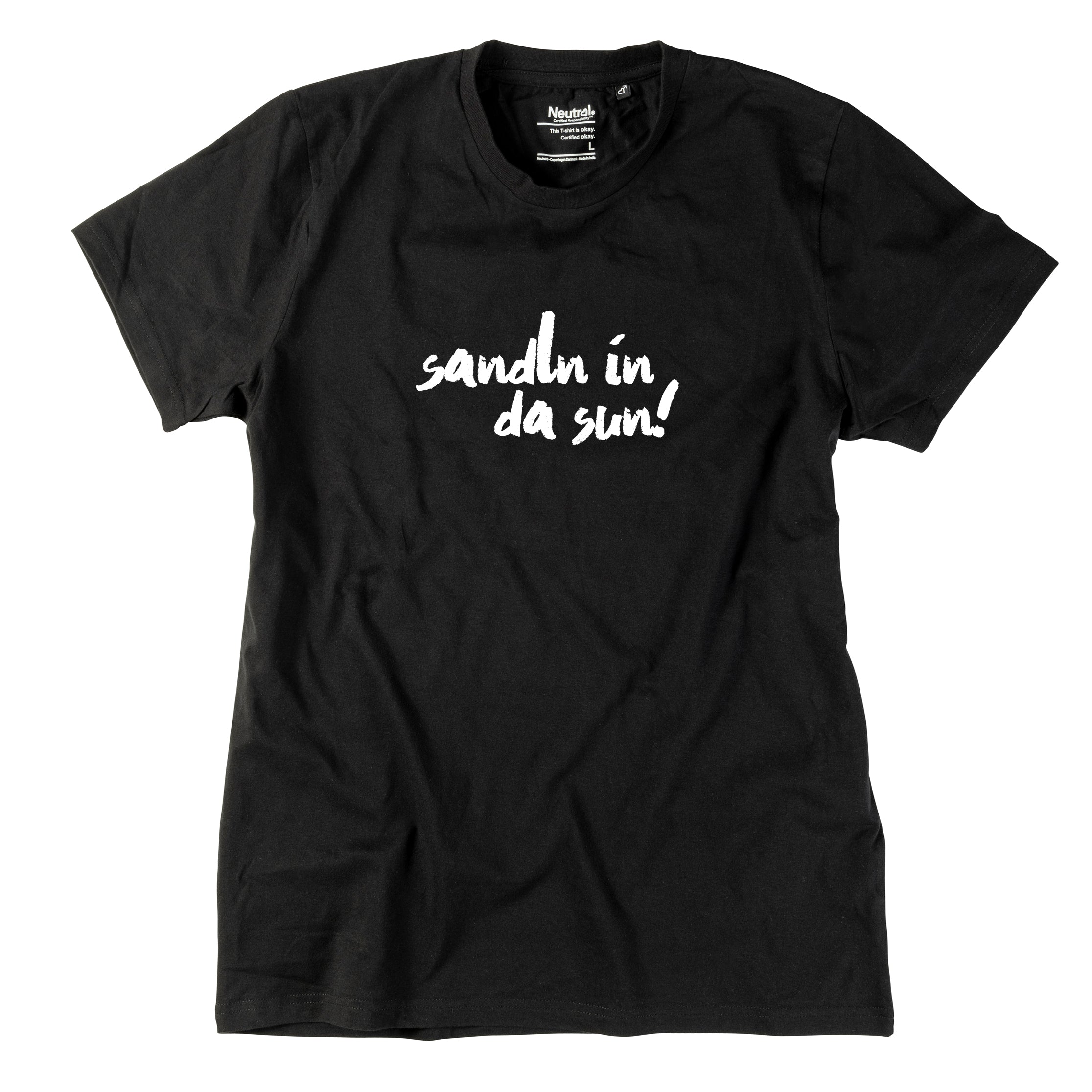 herren-shirt-sandln-in-da-sun-schwarz