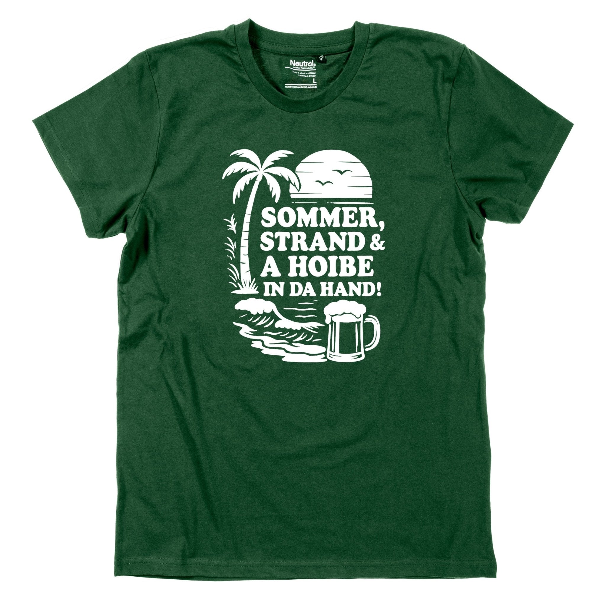 Herren - Shirt "Sommer & Strand" - meinherzschlag.de