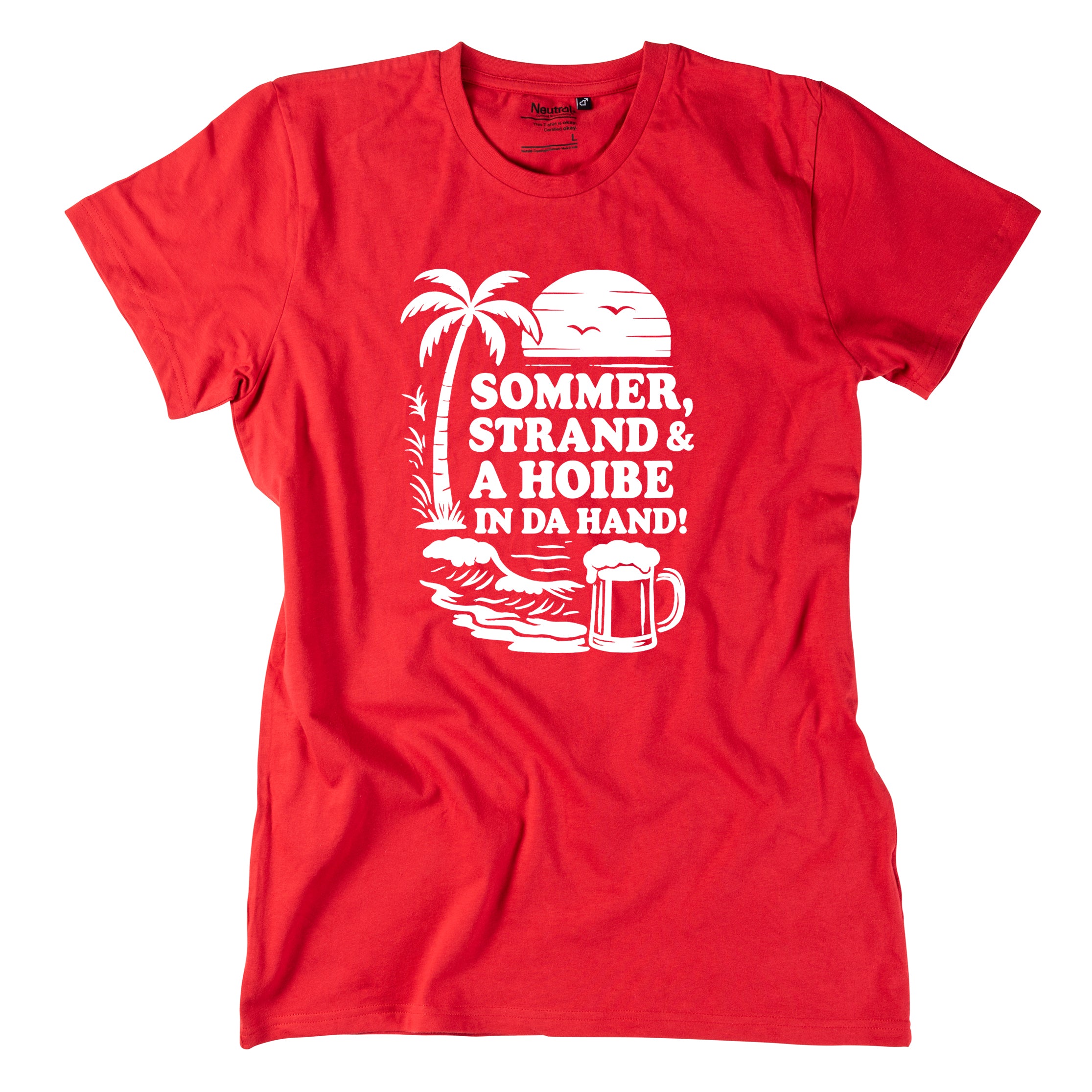 Herren-Shirt "Sommer & Strand"