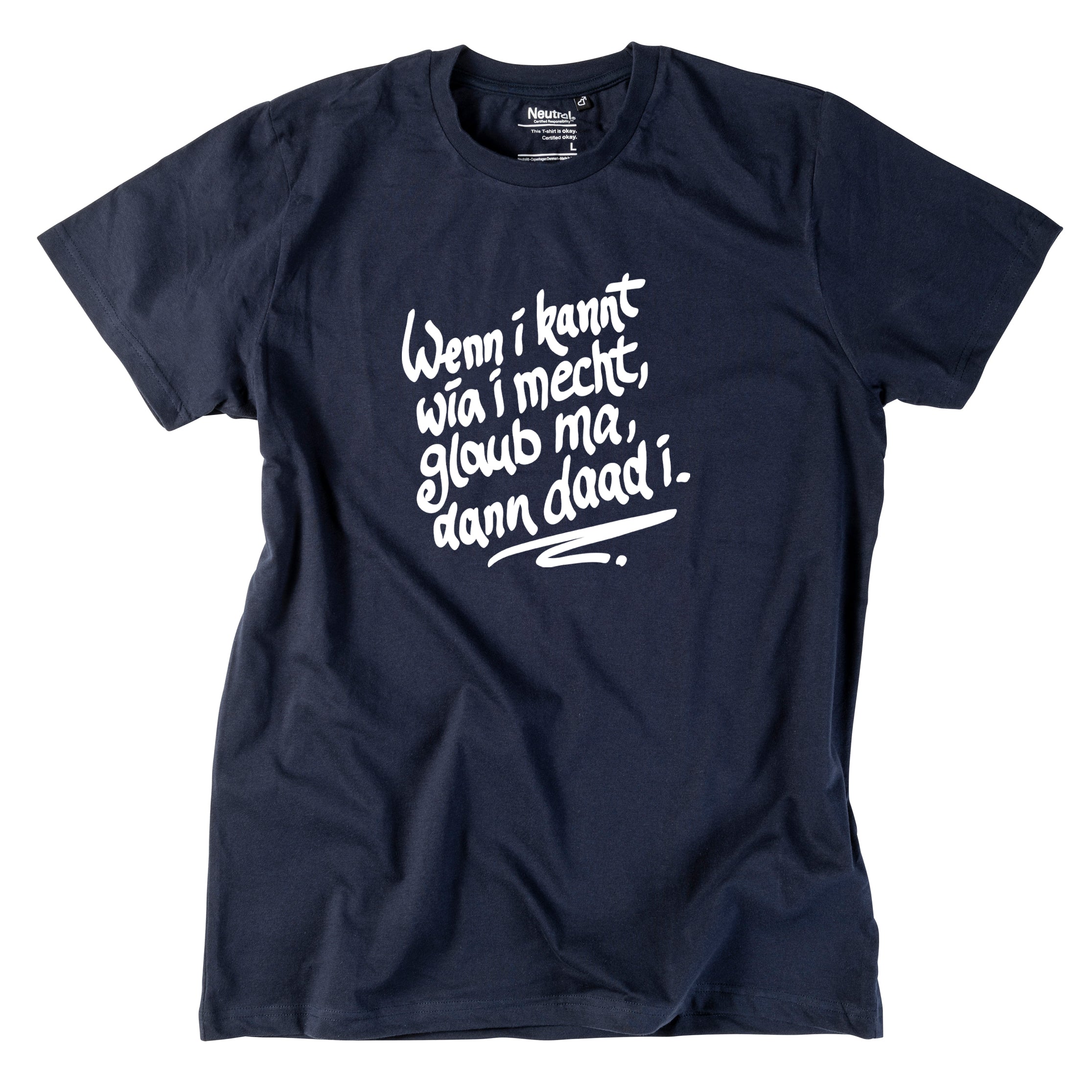 herren-shirt-wenn-i-kannt-navy
